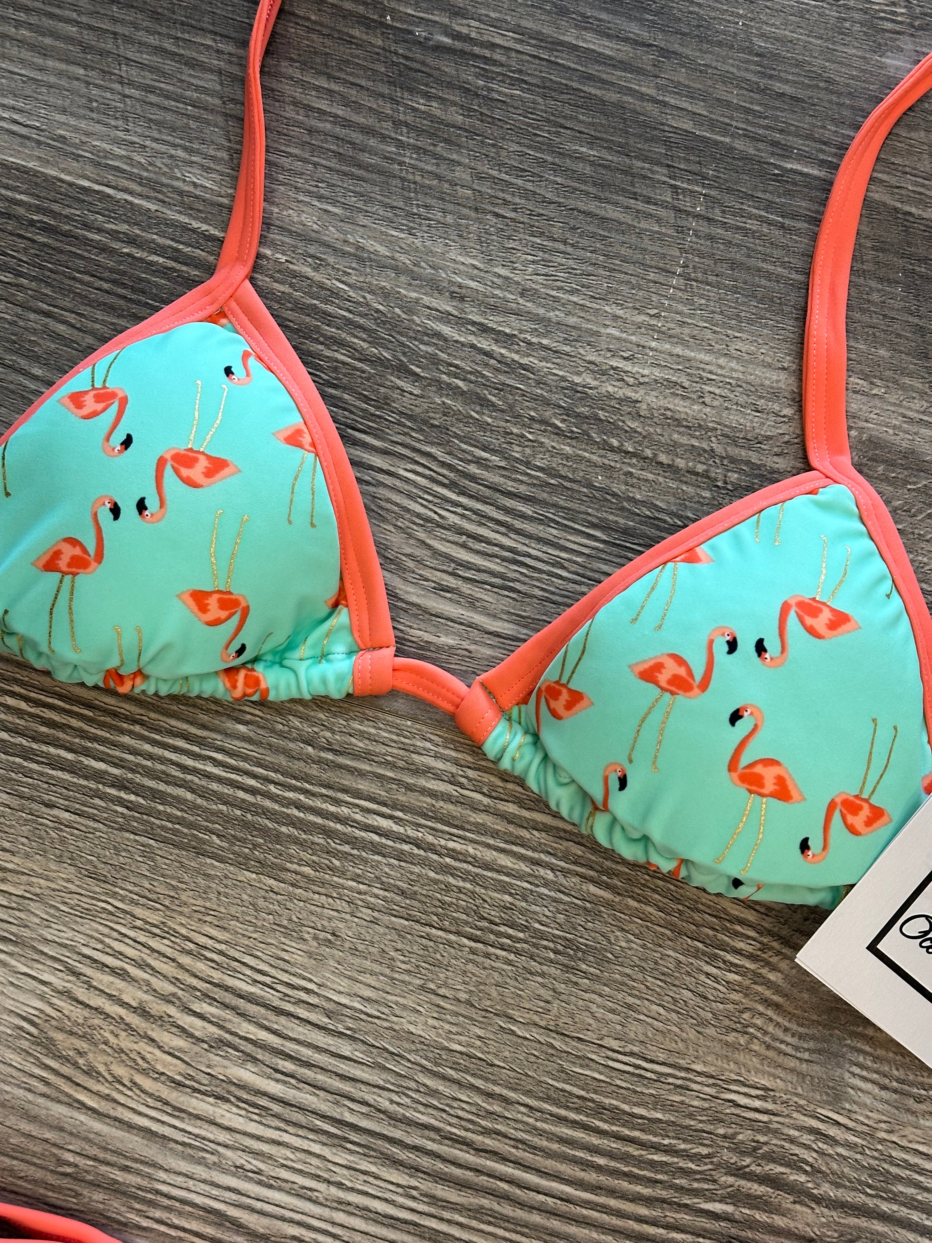 Bikini Set “Maca” Mini Flamingos