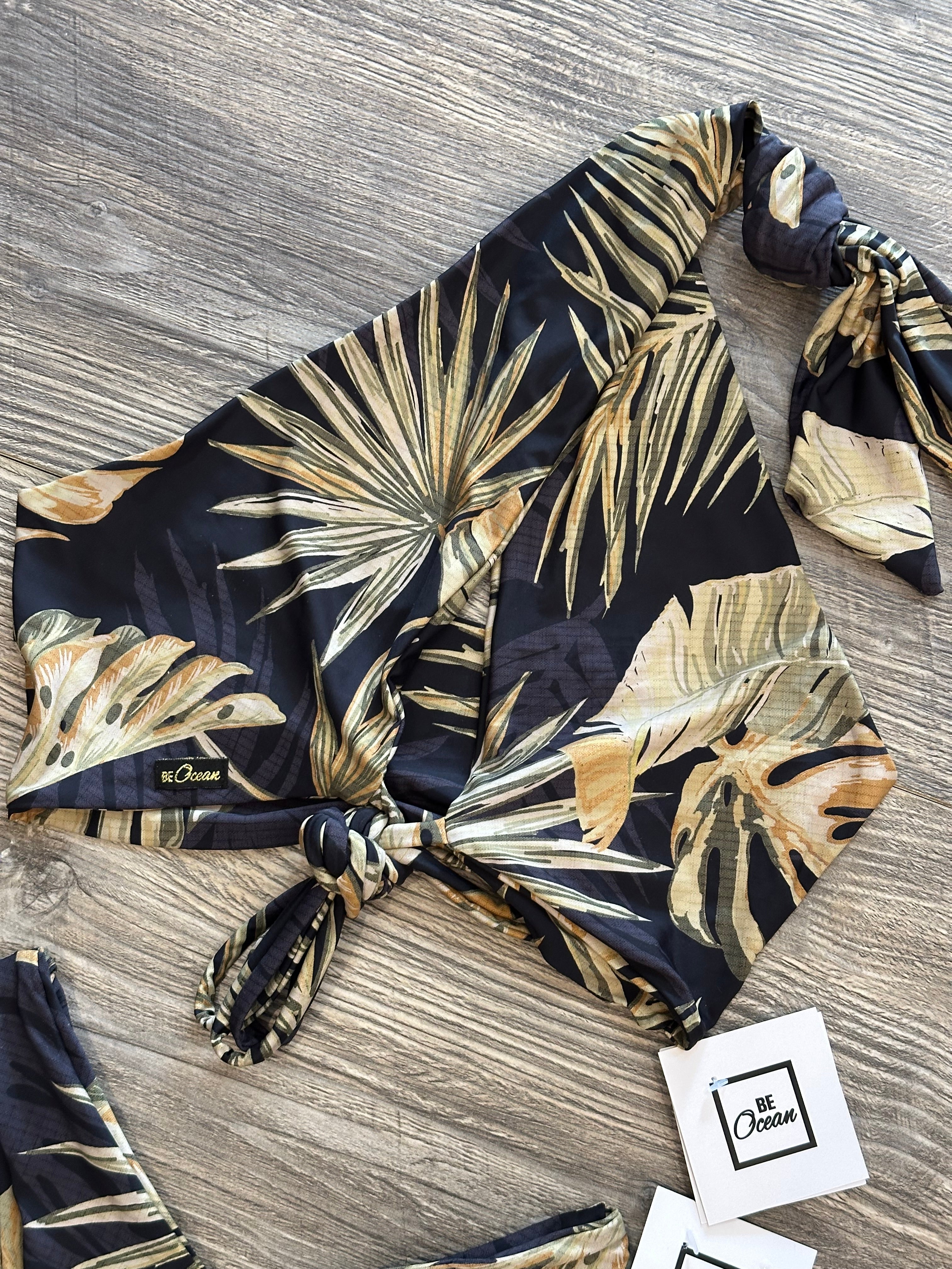 Bikini Set “Valentina” Black jungle