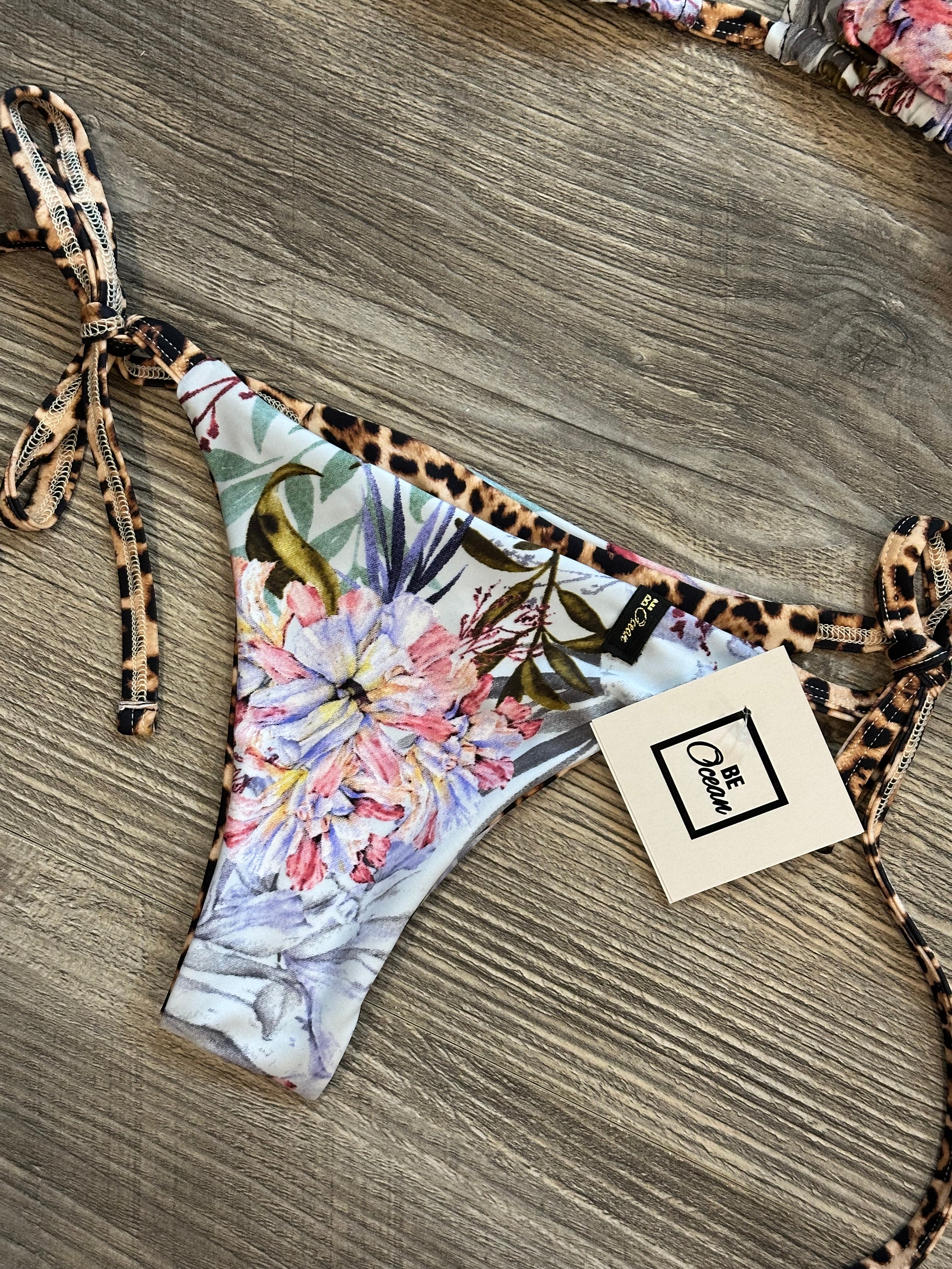 Bikini Set “Mariposa” Flowers