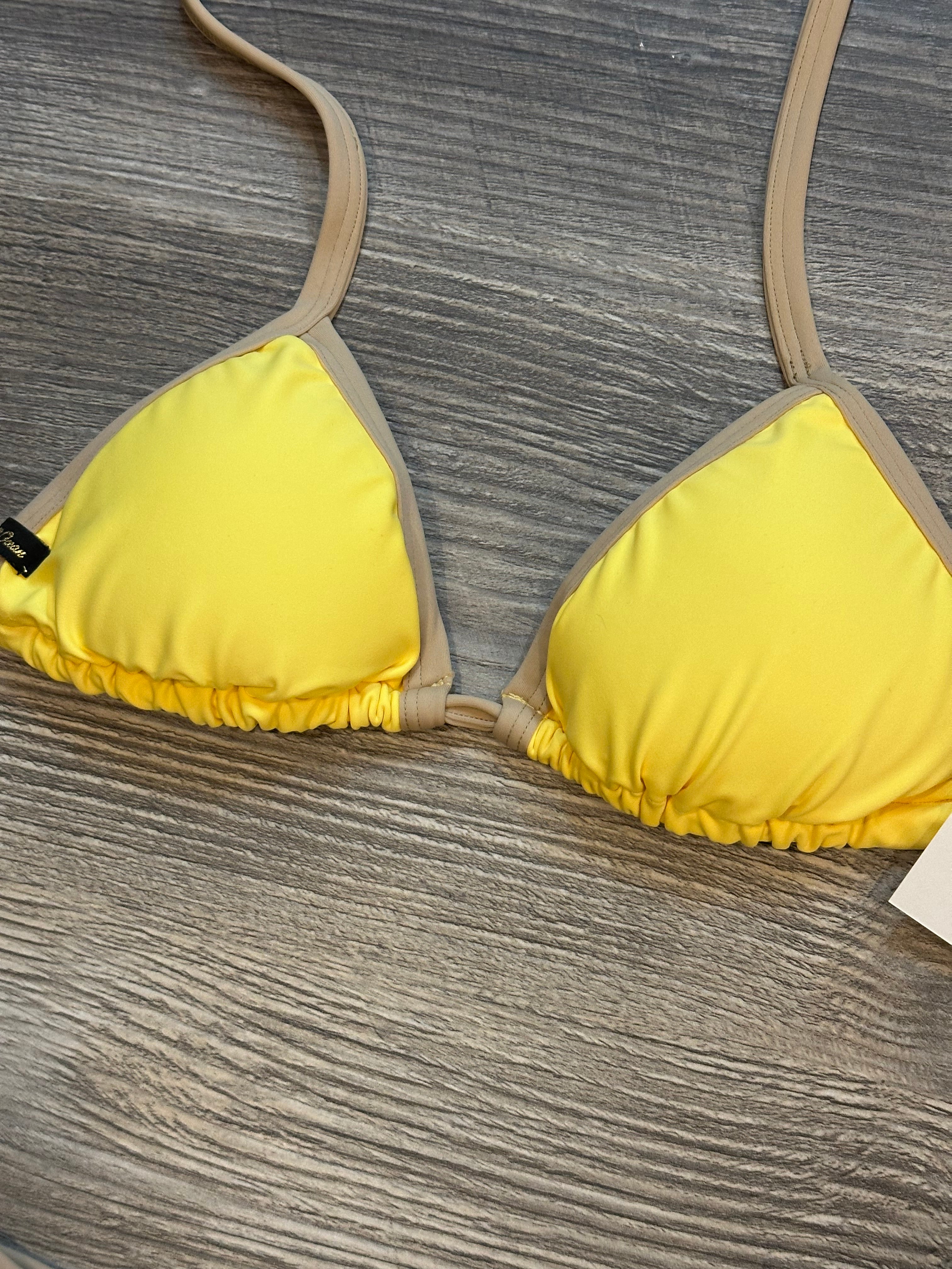 Bikini Set “Maca” Pastel de limon