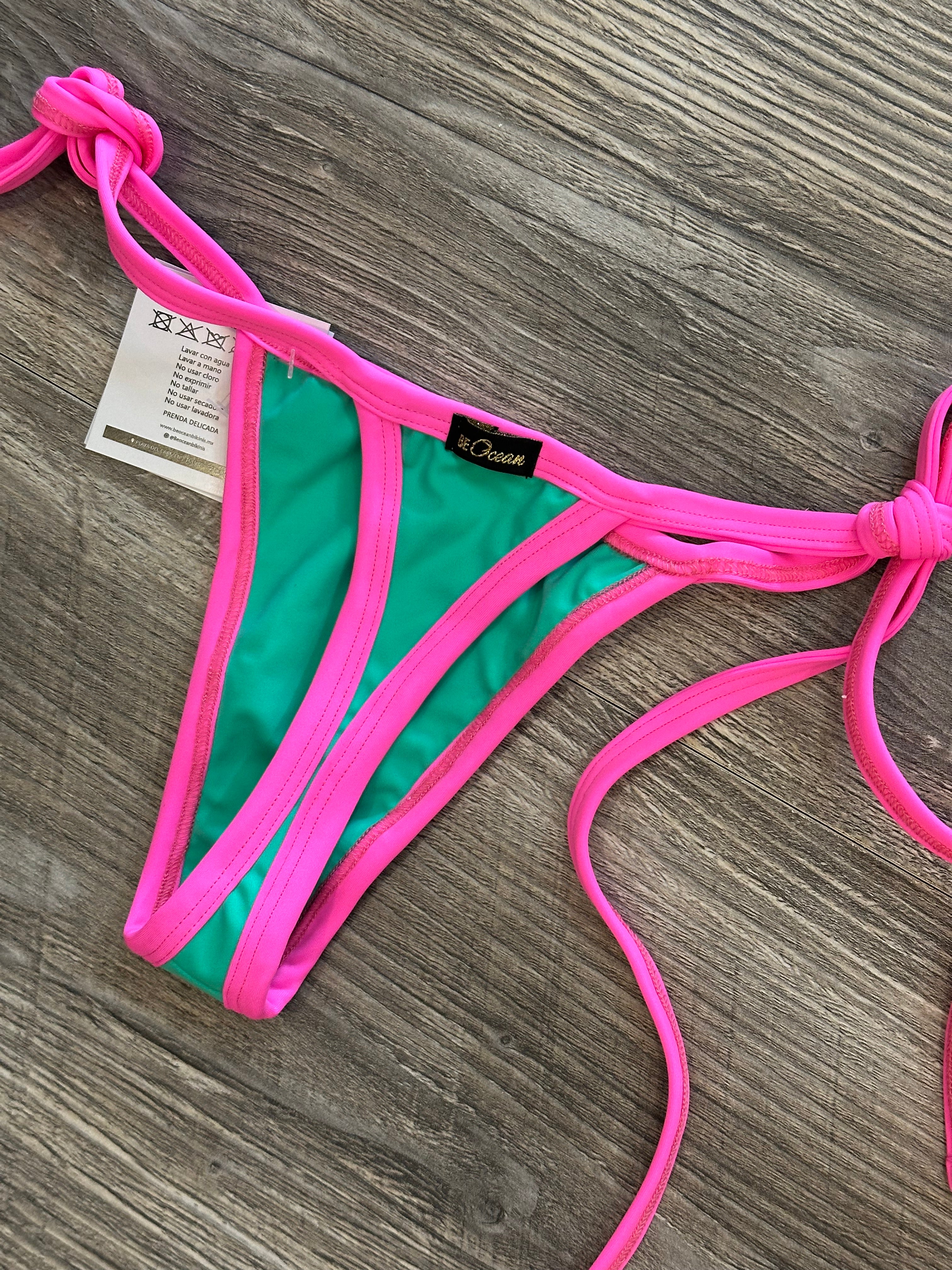 Bikini Set “Maca” Fresa y menta