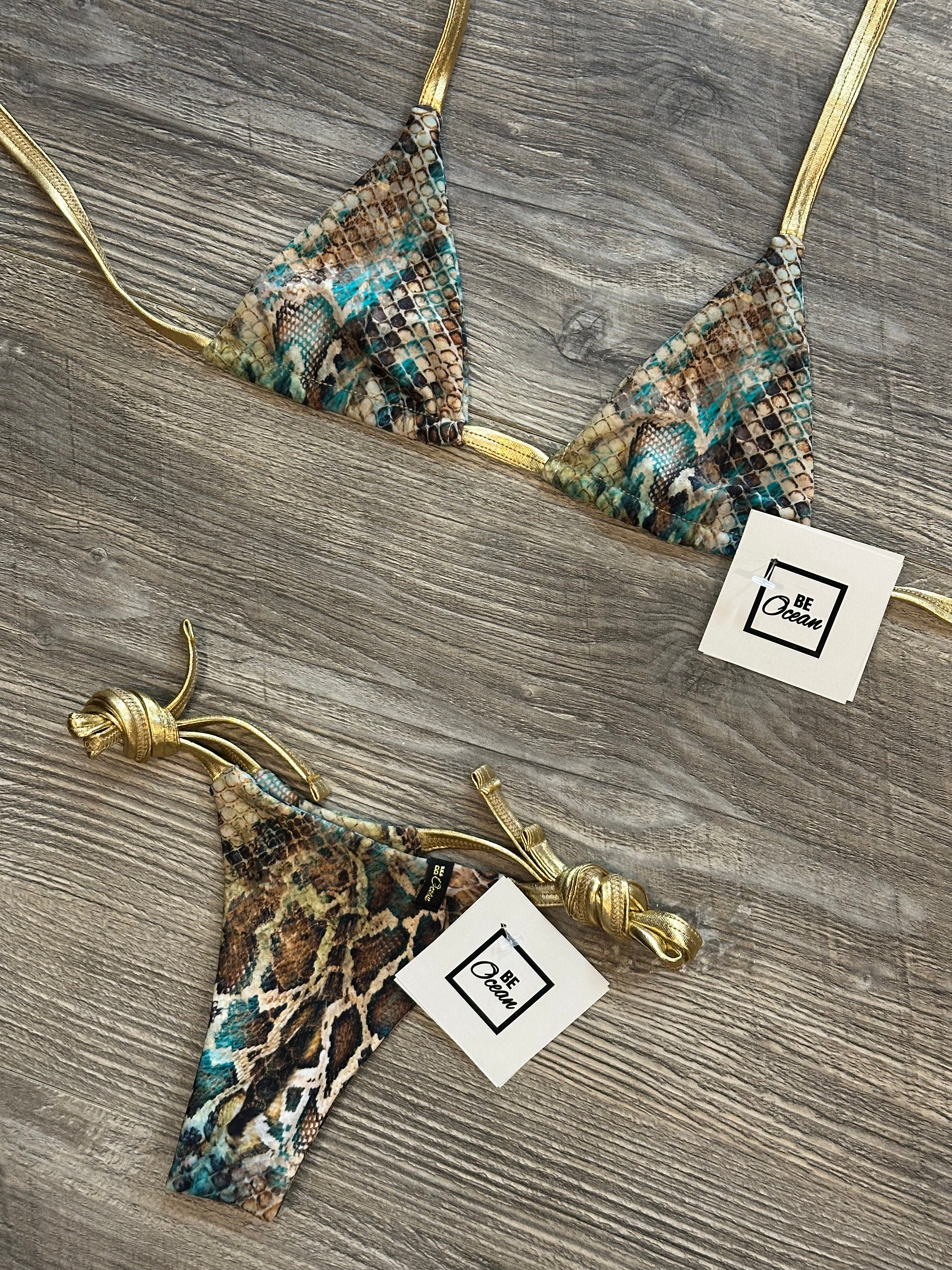 Microbikini Set Shining Snake