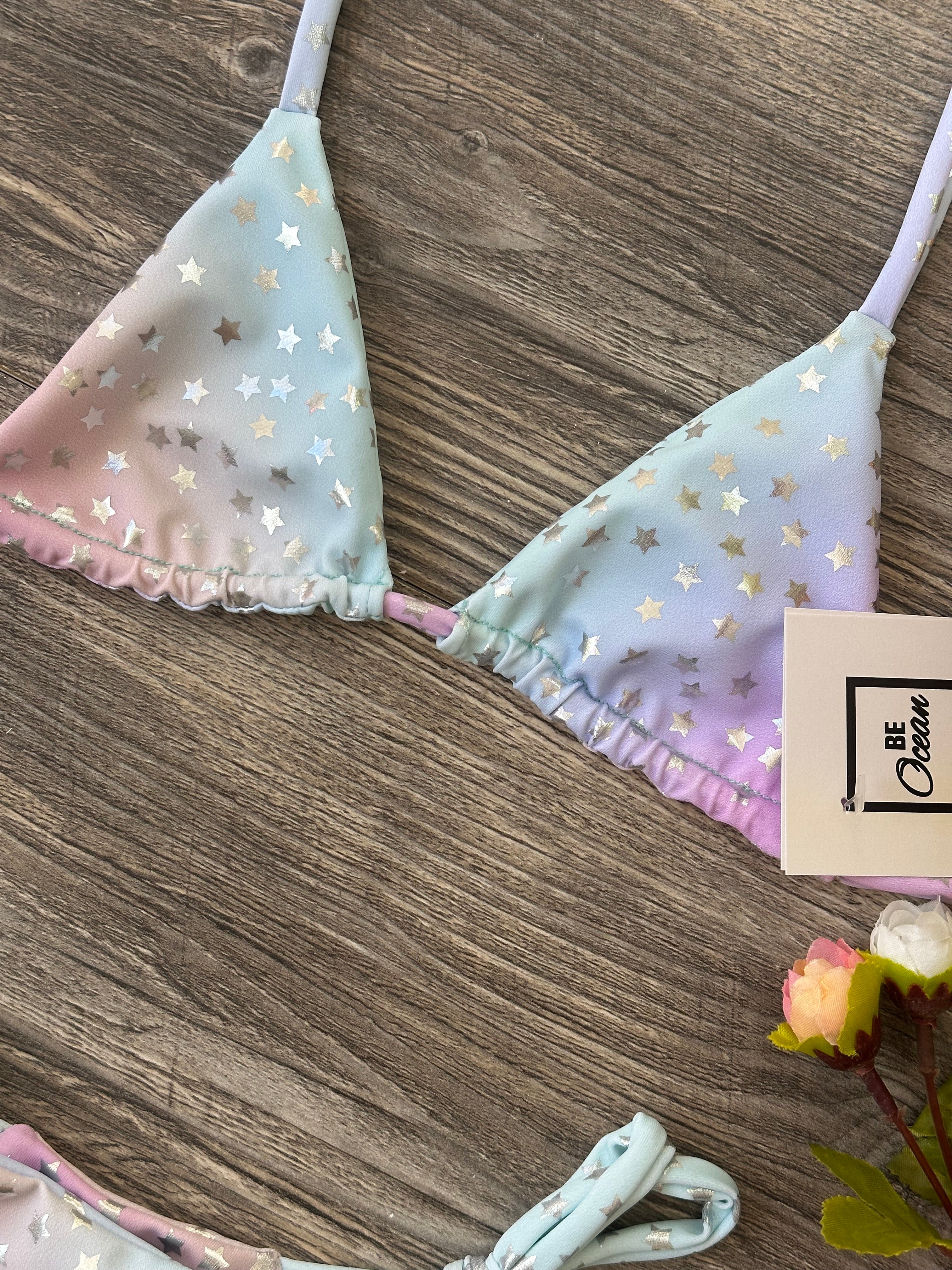 Microbikini Set Twin stars
