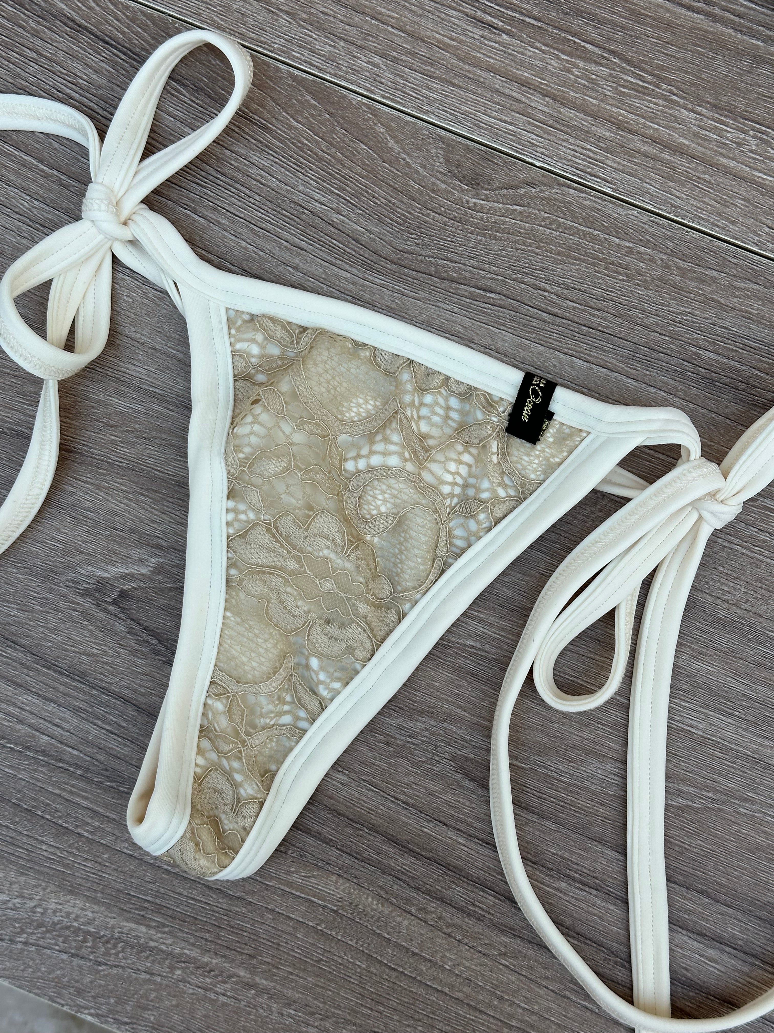 Bikini Set “Maca” Lace Whitechoco