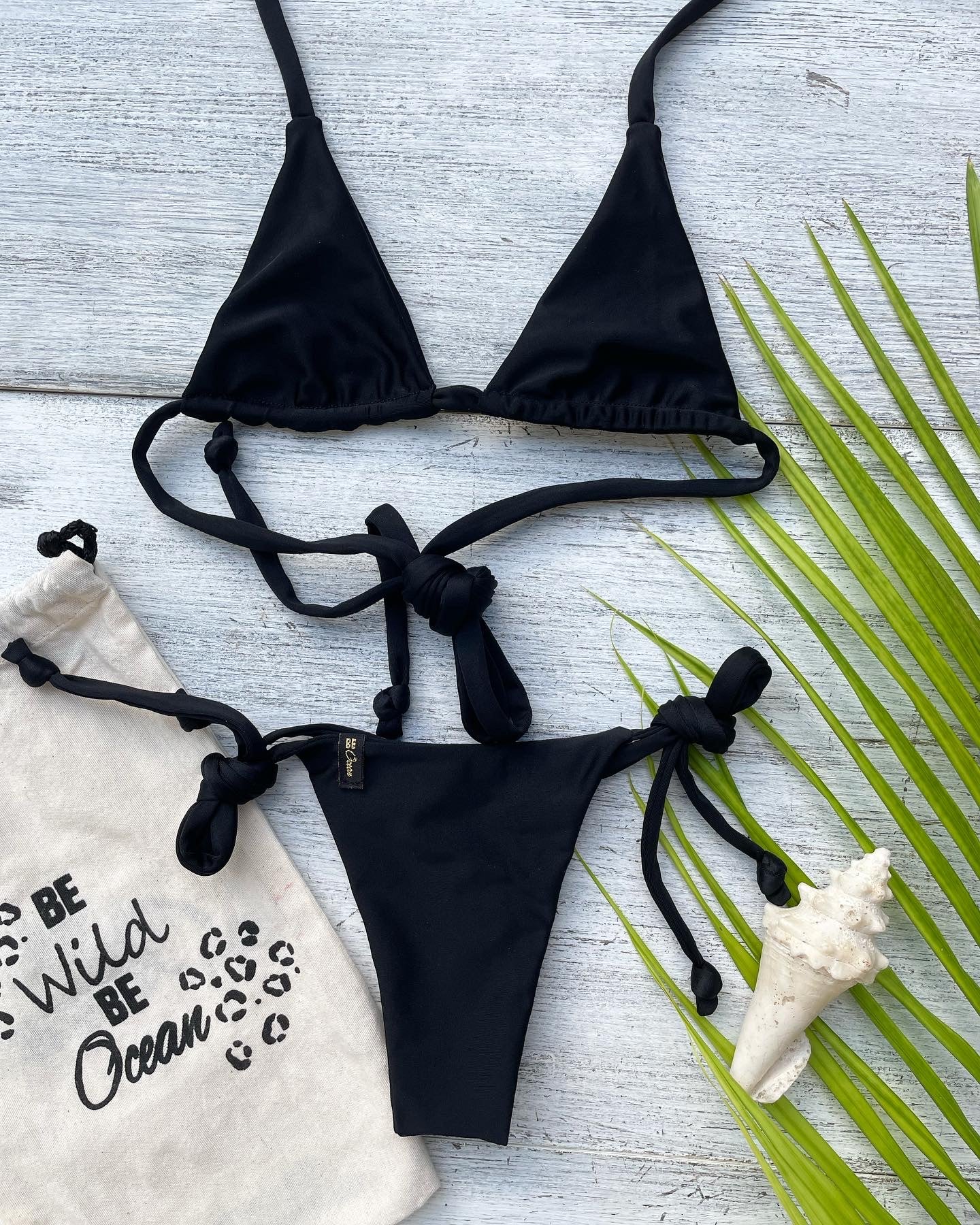 Micro Bikini Set Black