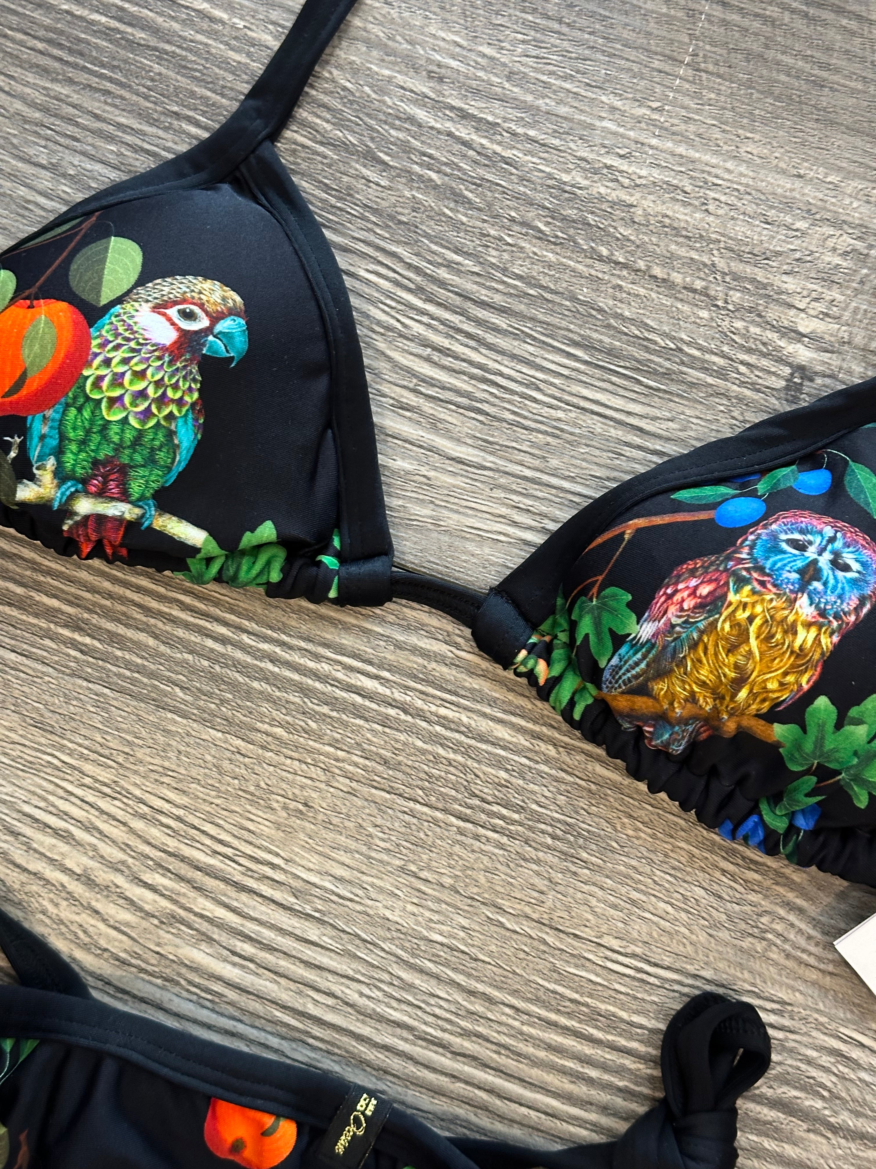Bikini Set “Maca” Birds at night
