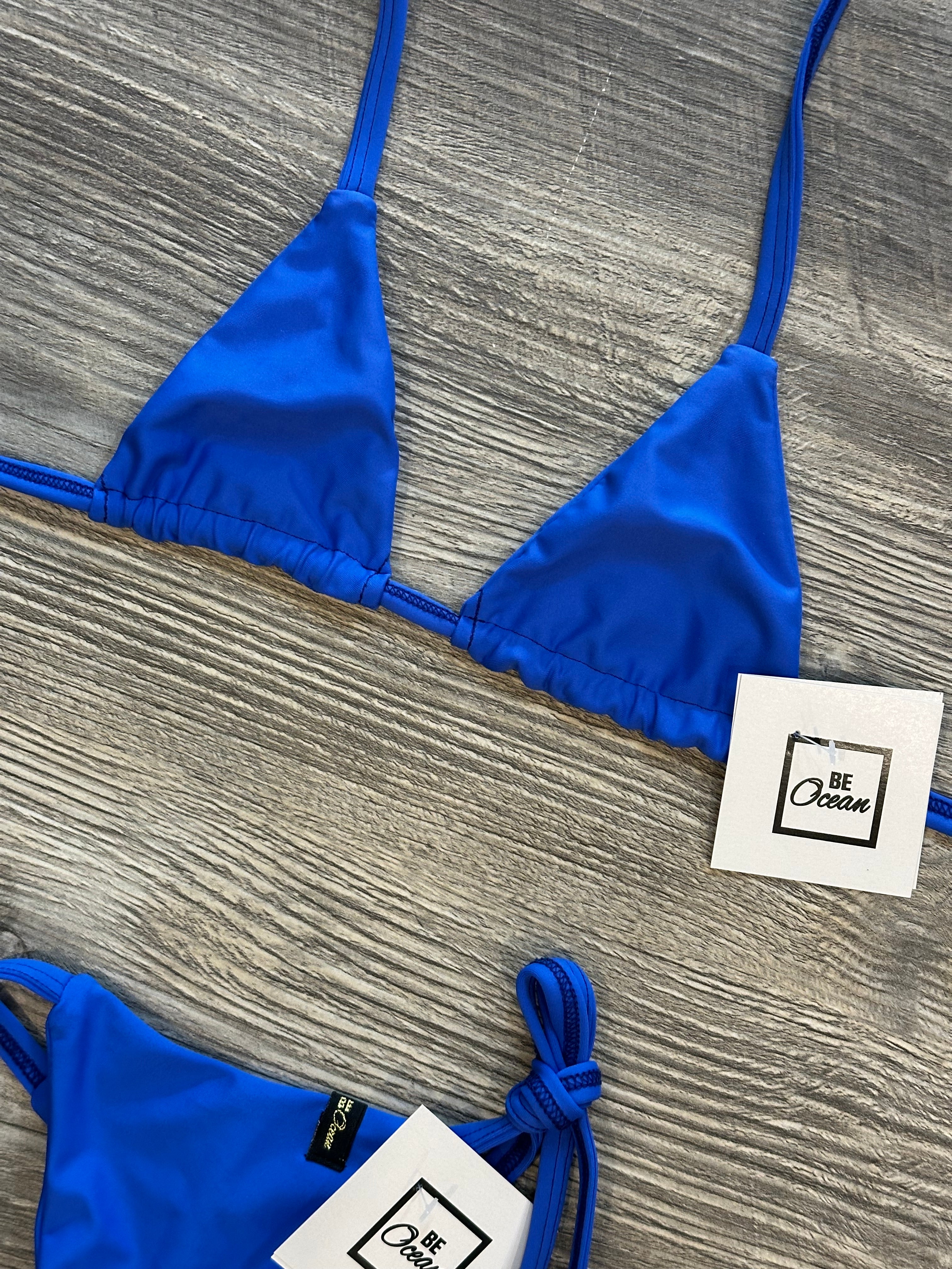 Electric Blue Micro Bikini Set