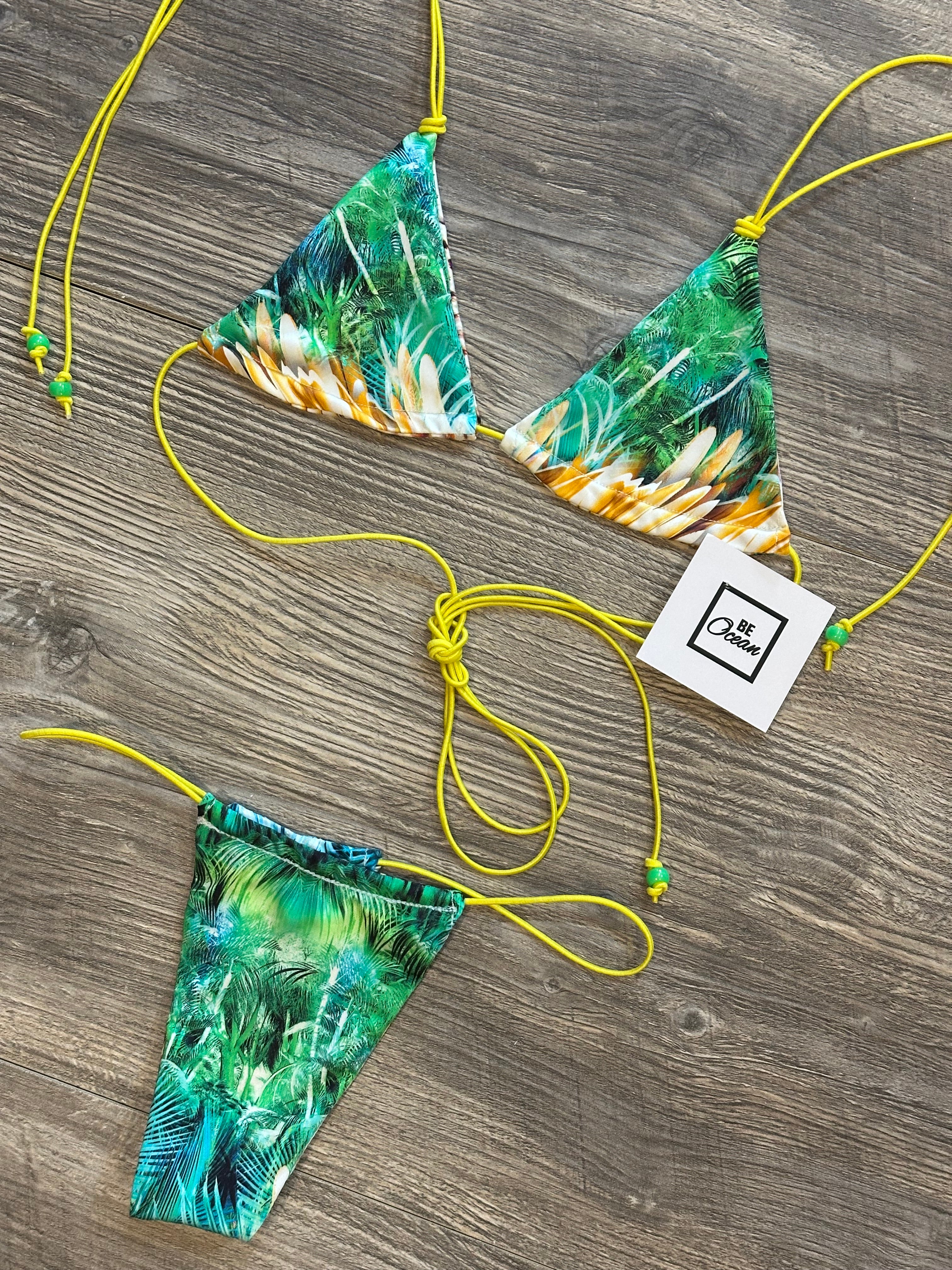 Microbikini Elástico Queen (Reversible)