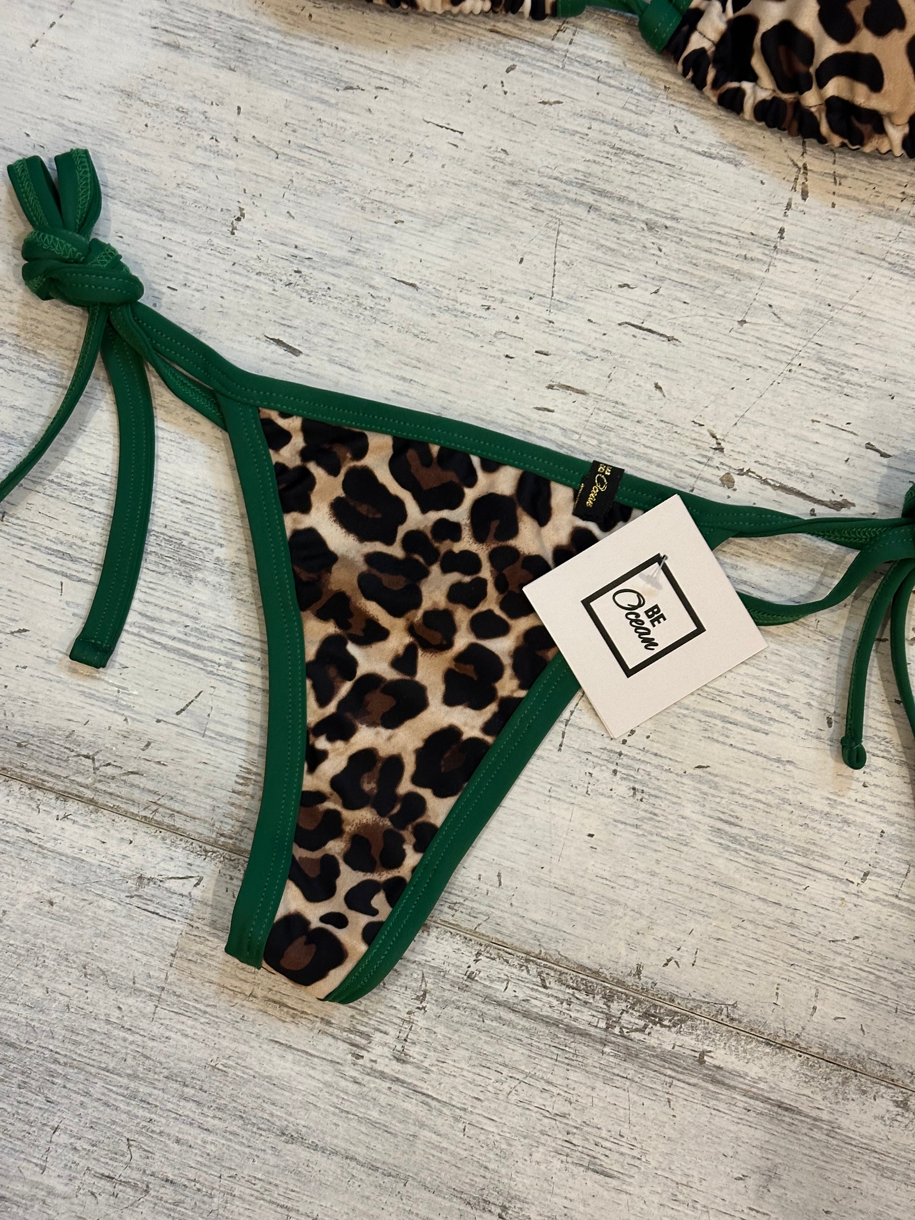 Bikini Set “Maca” Green Leo