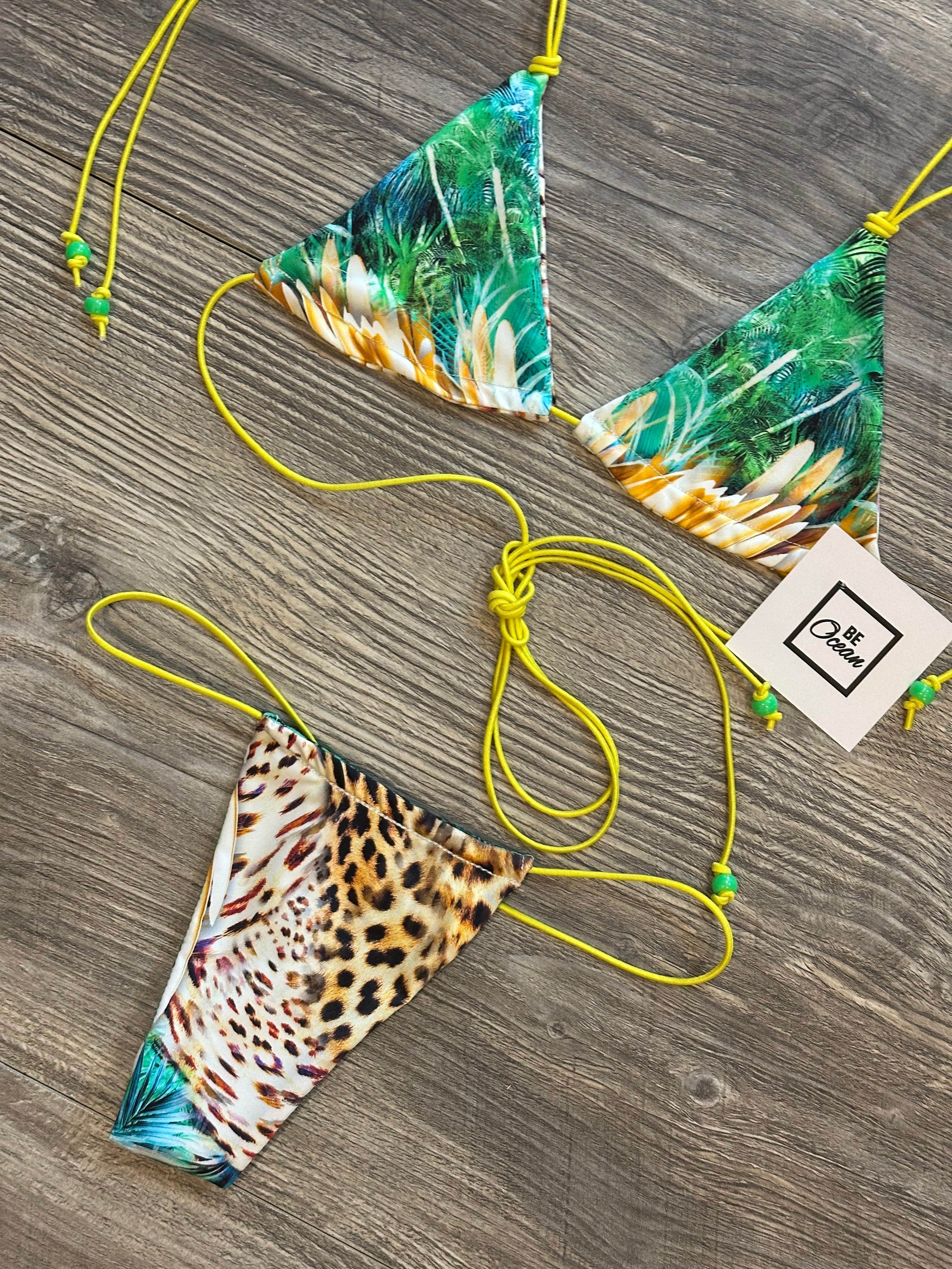 Microbikini Elástico Queen (Reversible)