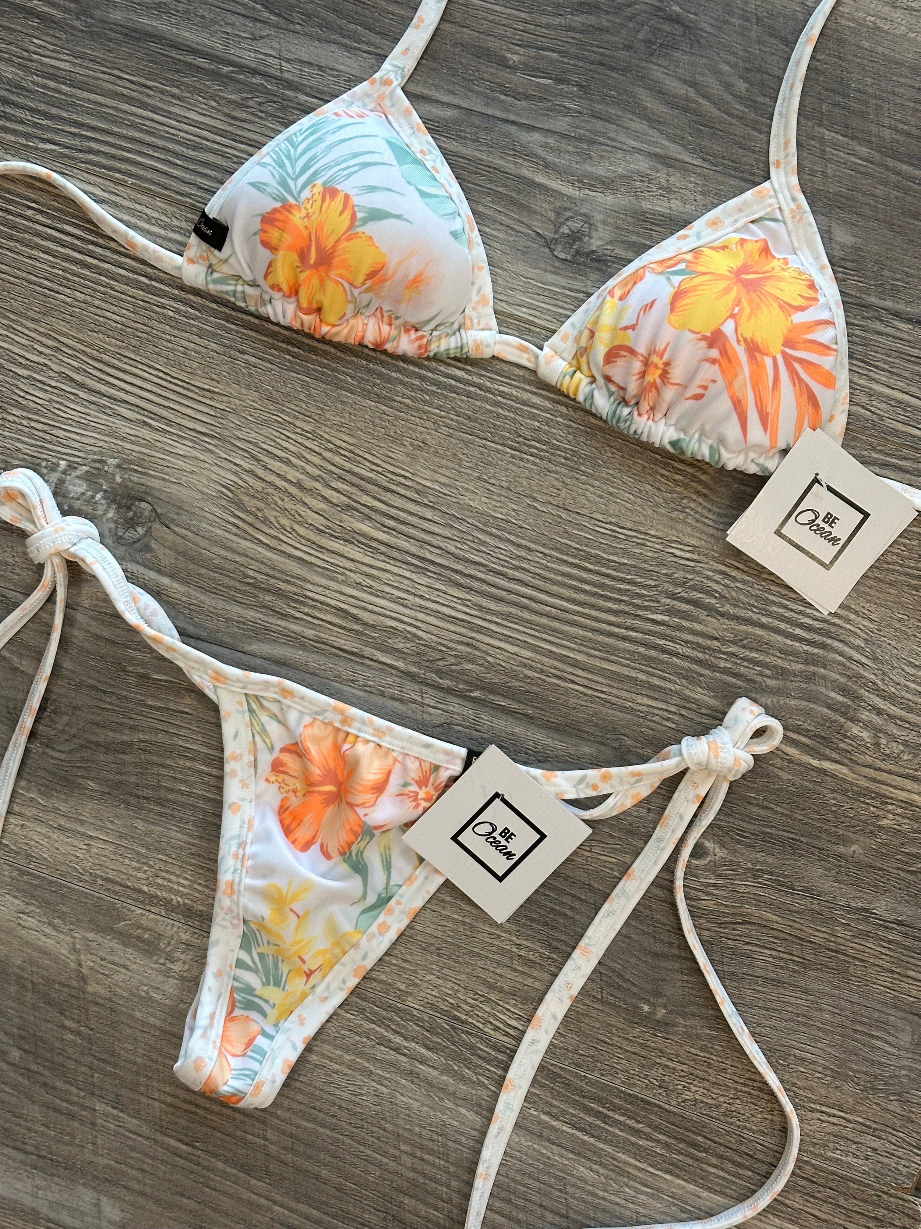 Bikini Set “Maca” White romance