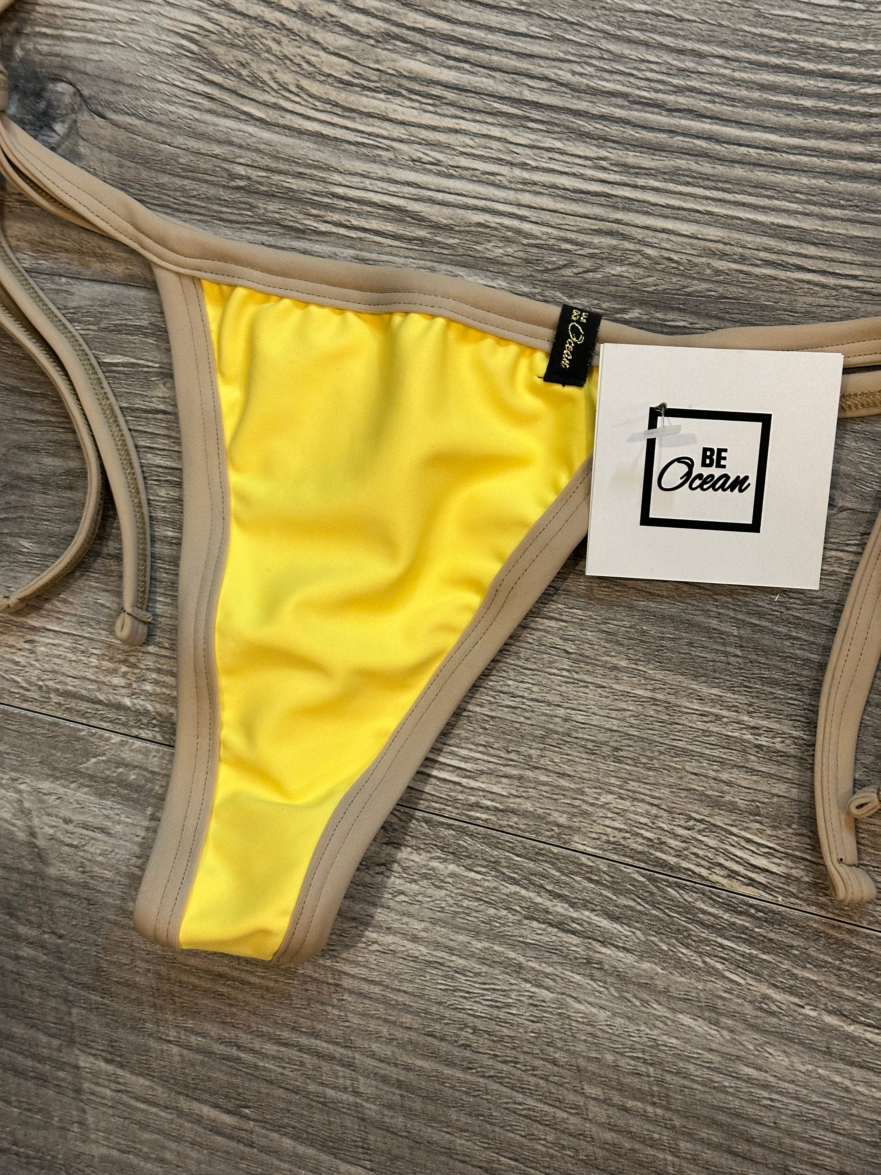 Bikini Set “Maca” Pastel de limon