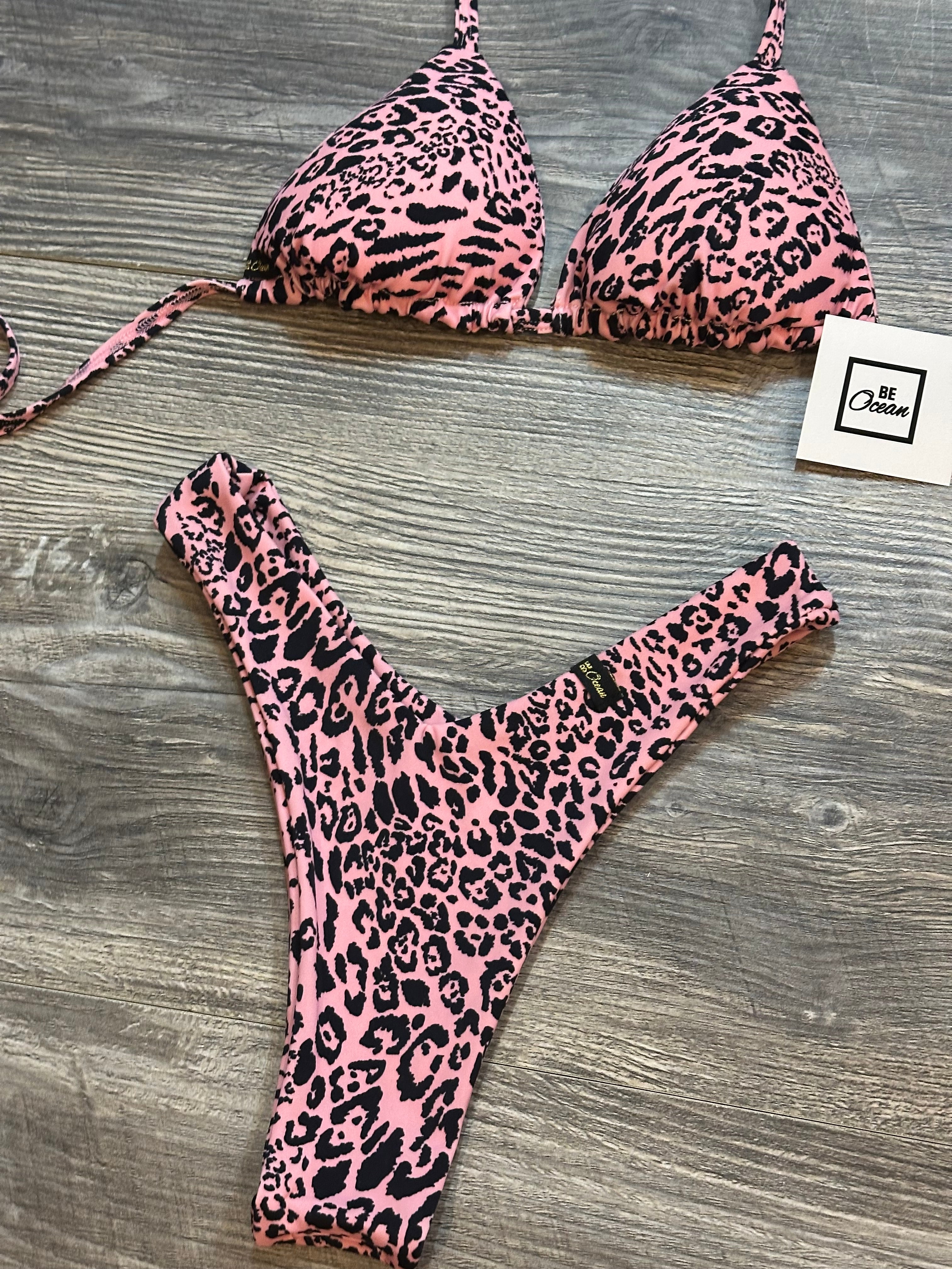 Bikini Set “Vania” pinky leoppy