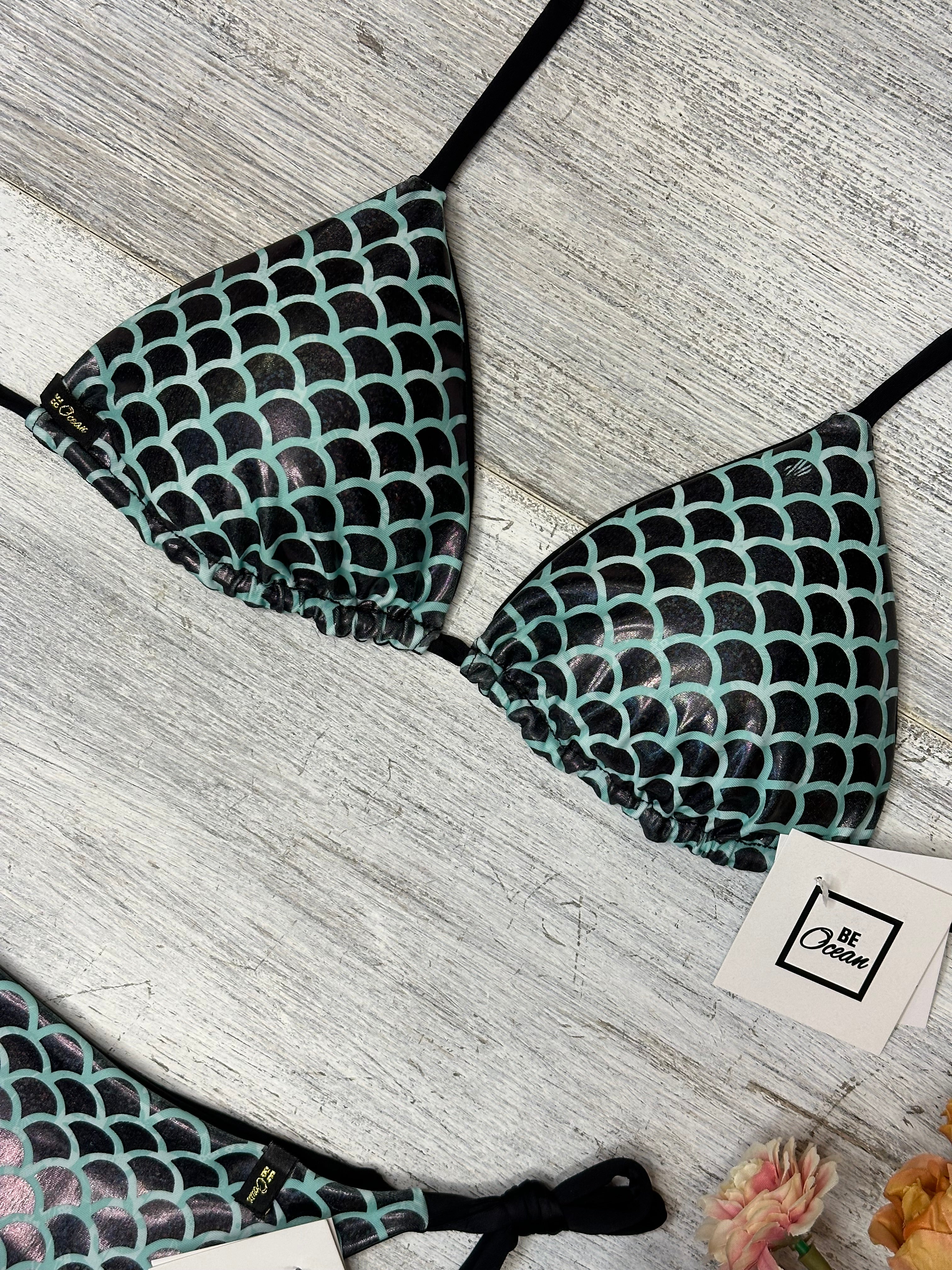 Bikini Set “Pamela” Black Mermaid