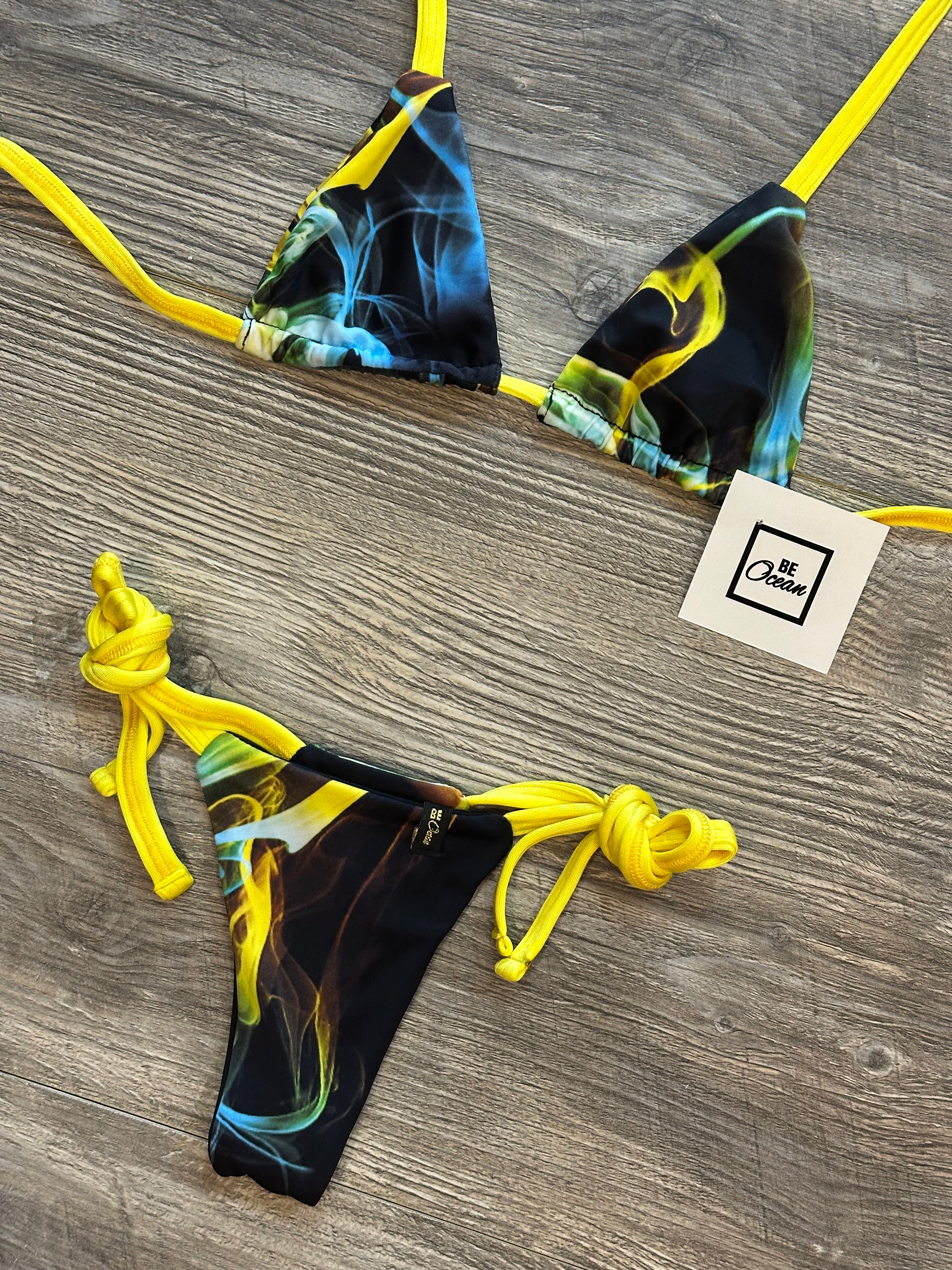 Microbikini Set Fireworks