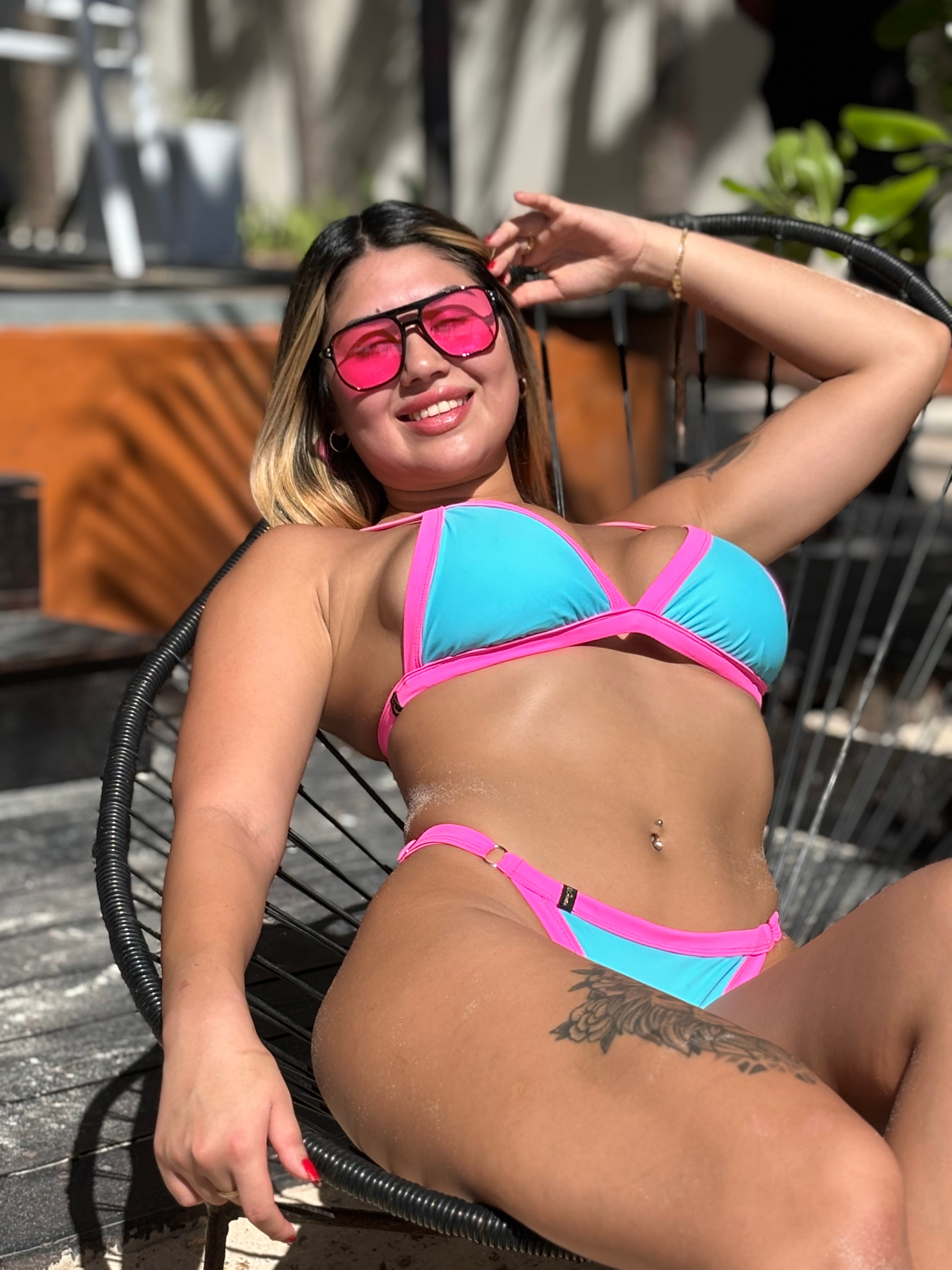 Bikini Set “Mercedes” Pop Blueberry