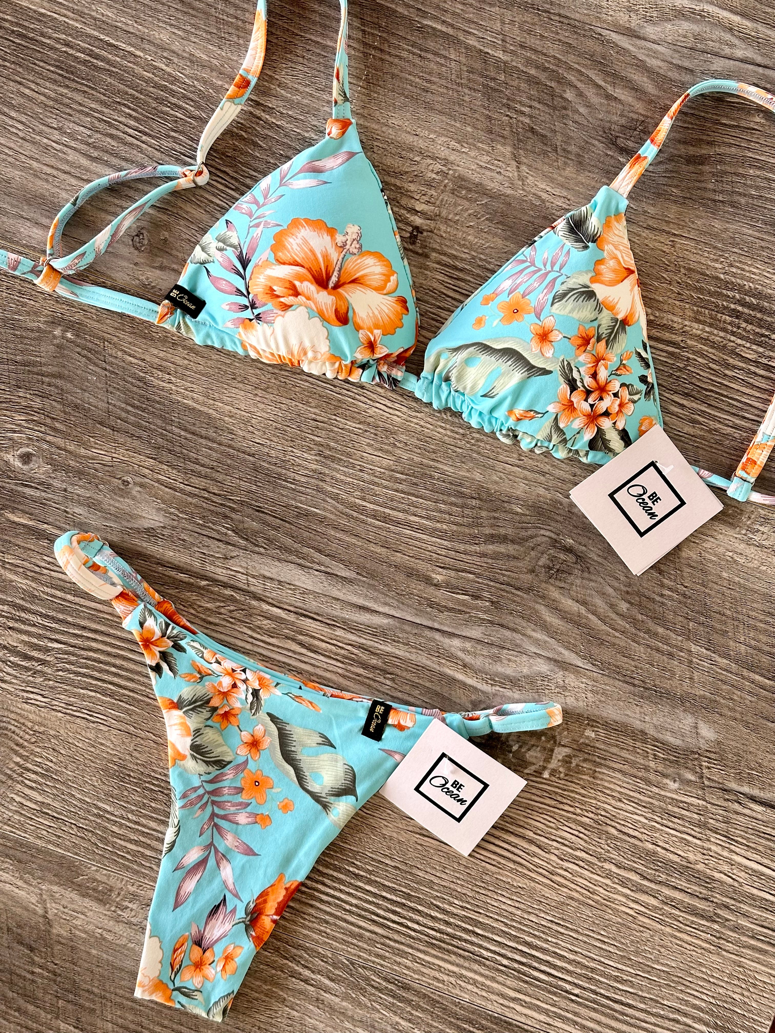 Bikini Set “Regina” Blue Caribe