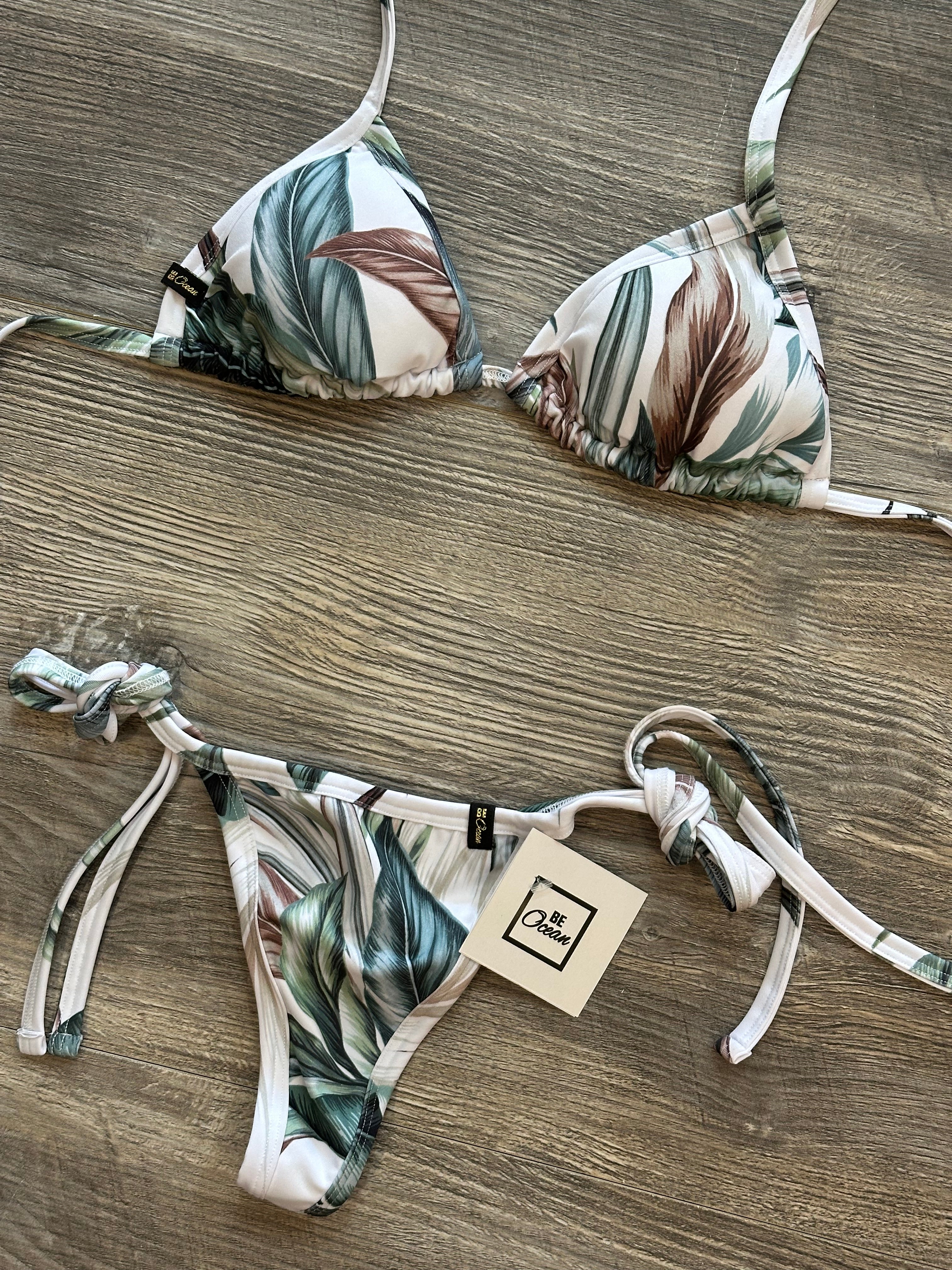 Bikini Set “Maca” Cotton jungle