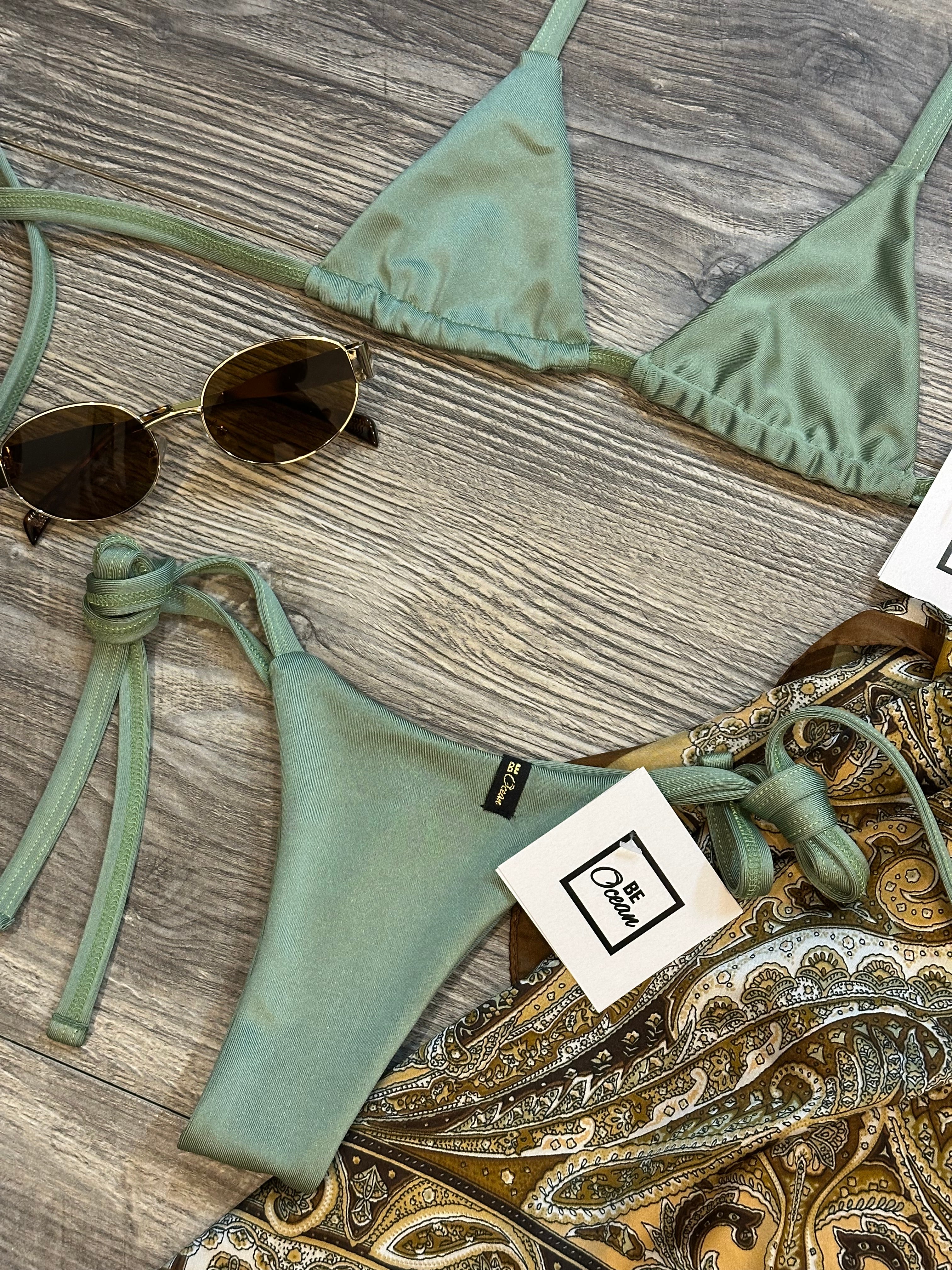 Microbikini Set New Pistache