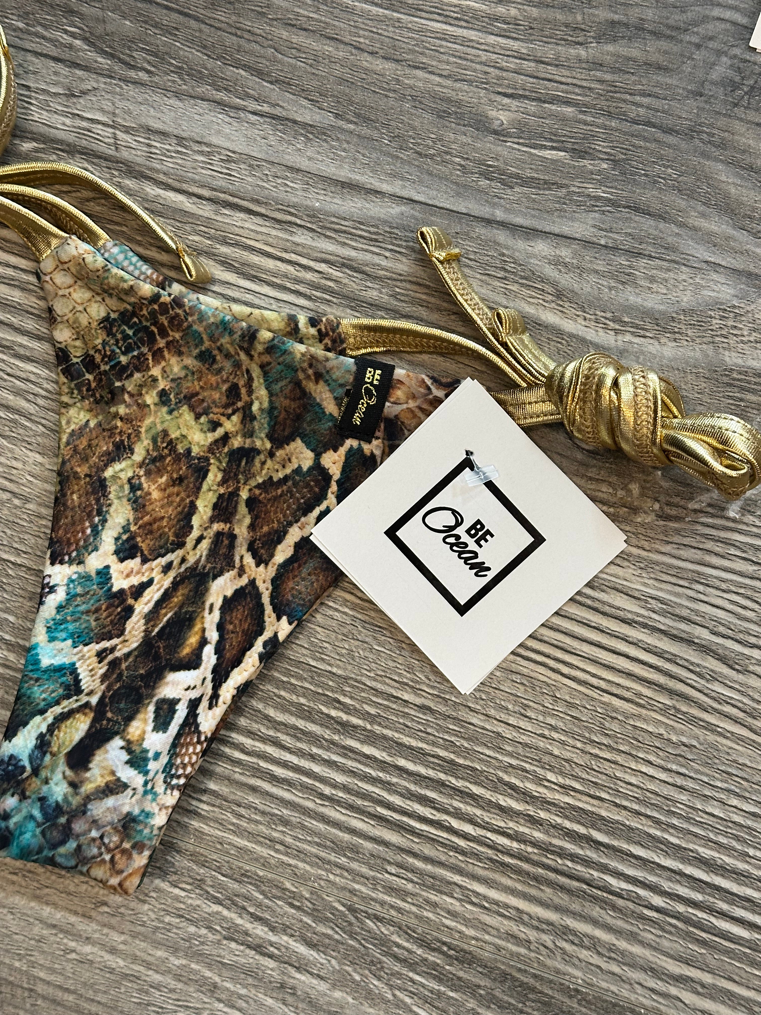 Microbikini Set Shining Snake