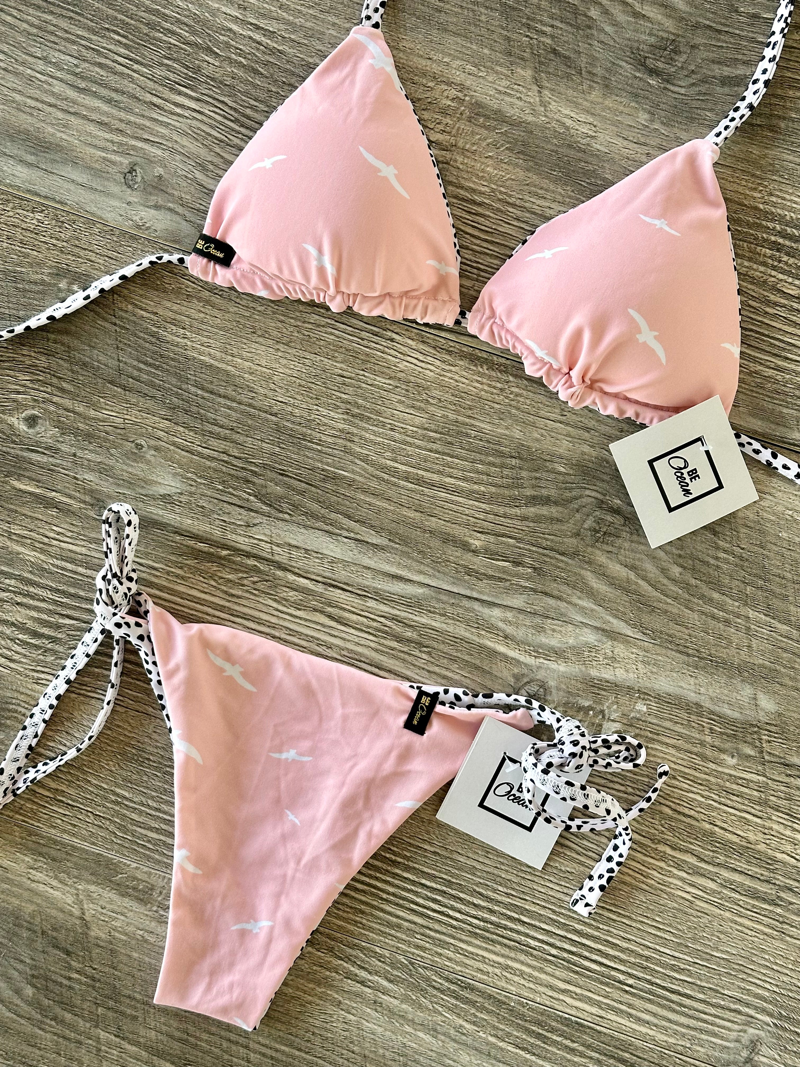Bikini Set “Pamela” Aves Reversible