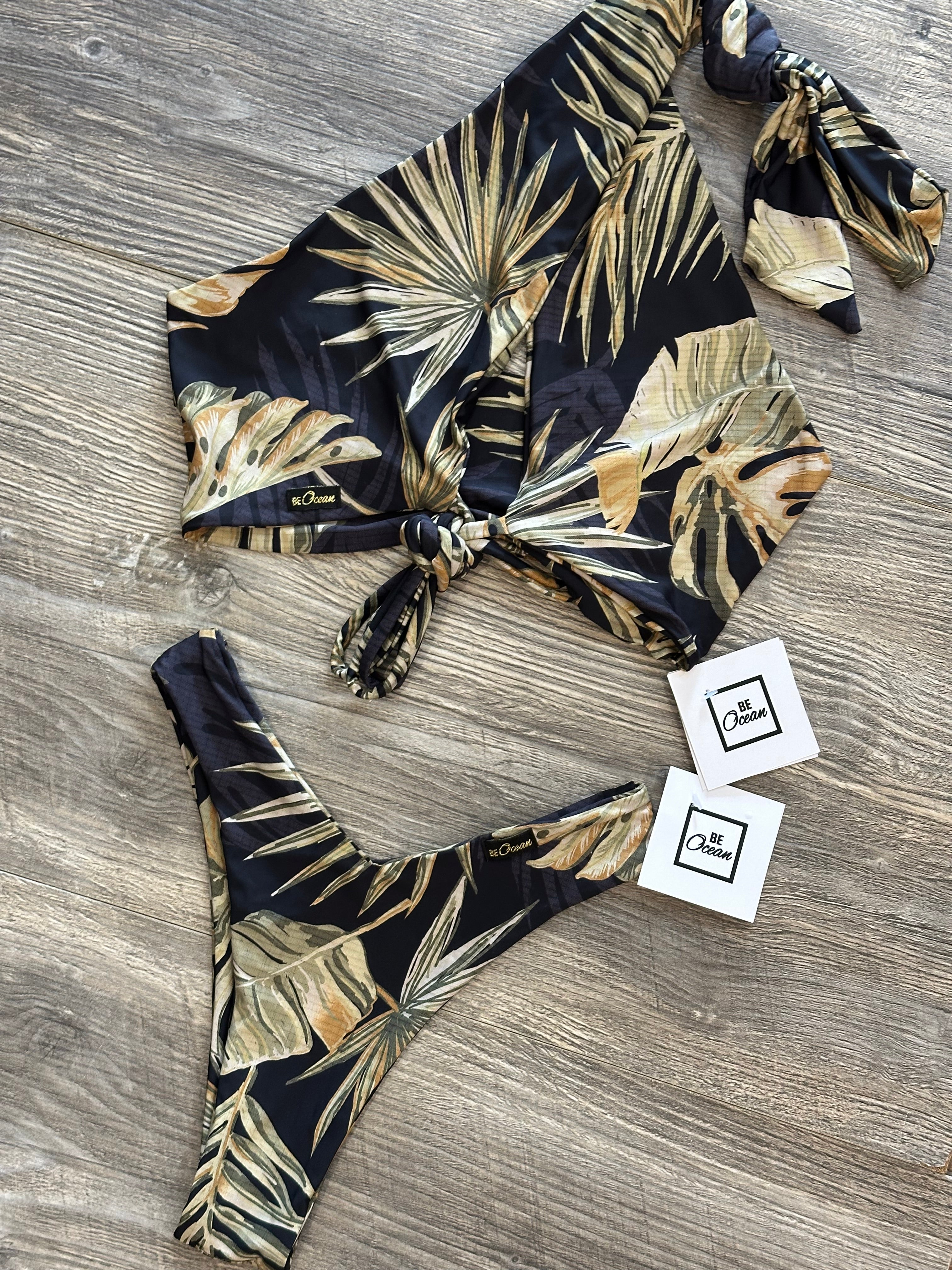 Bikini Set “Valentina” Black jungle