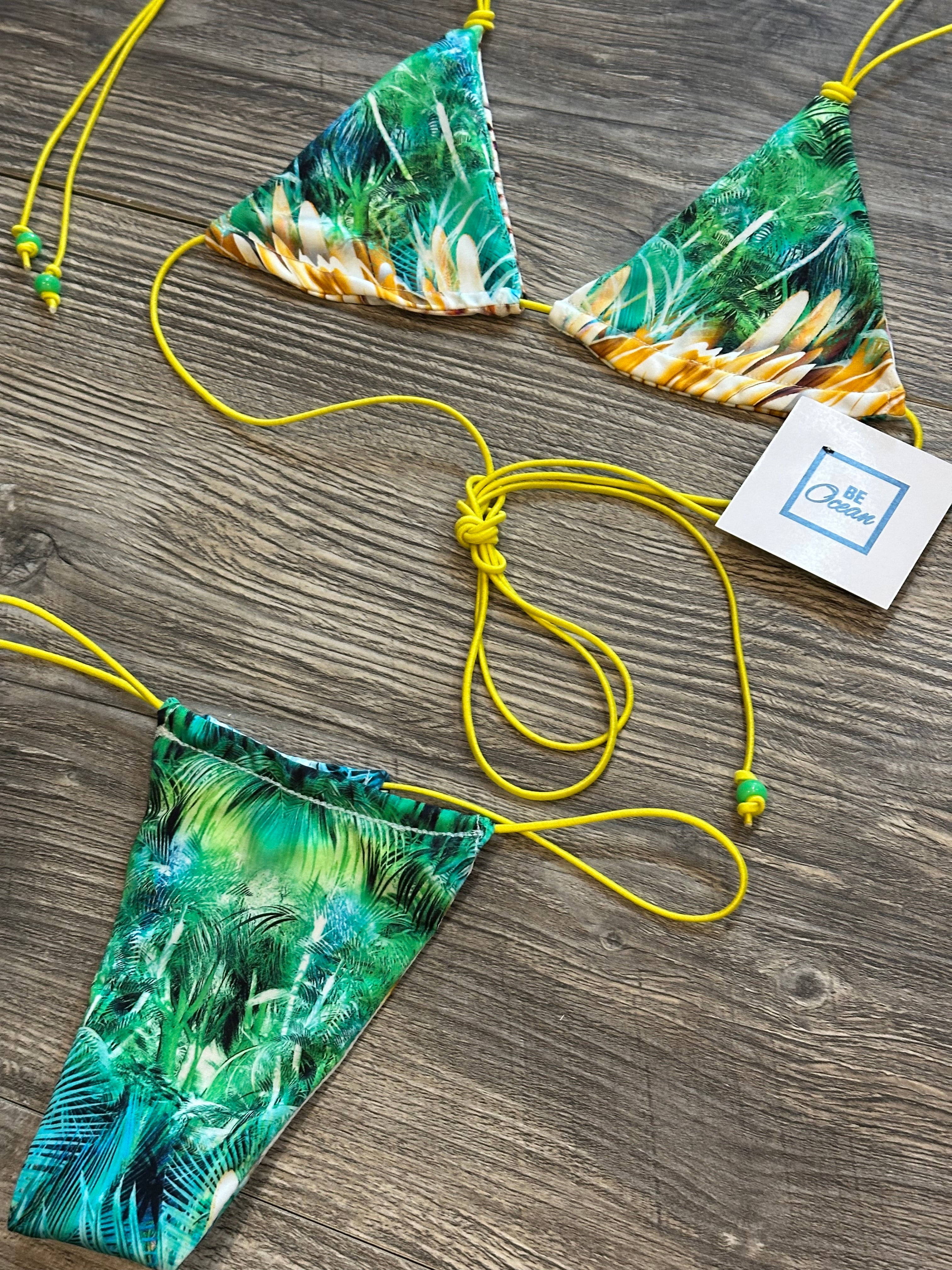 Microbikini Elástico Queen (Reversible)