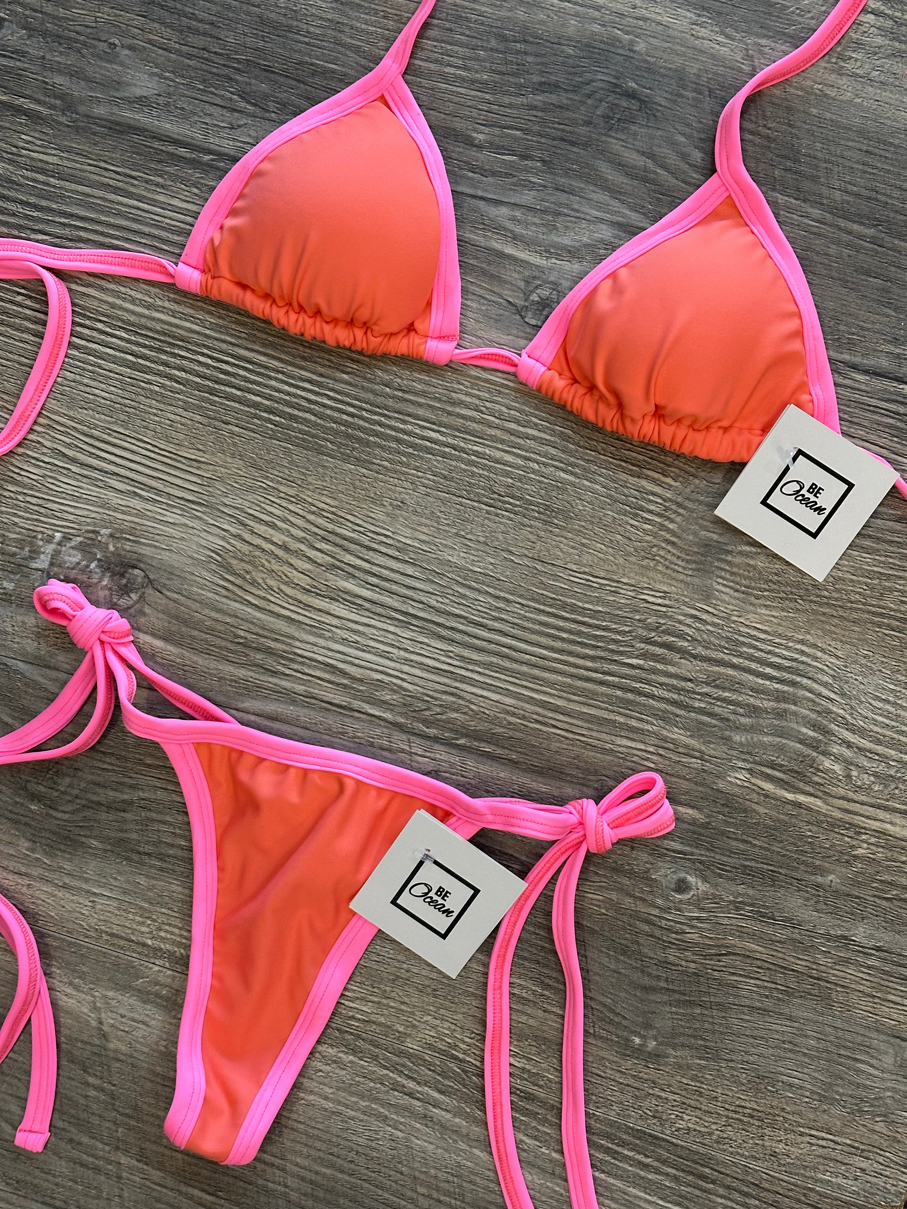 Bikini Set “Maca” pink ice cream