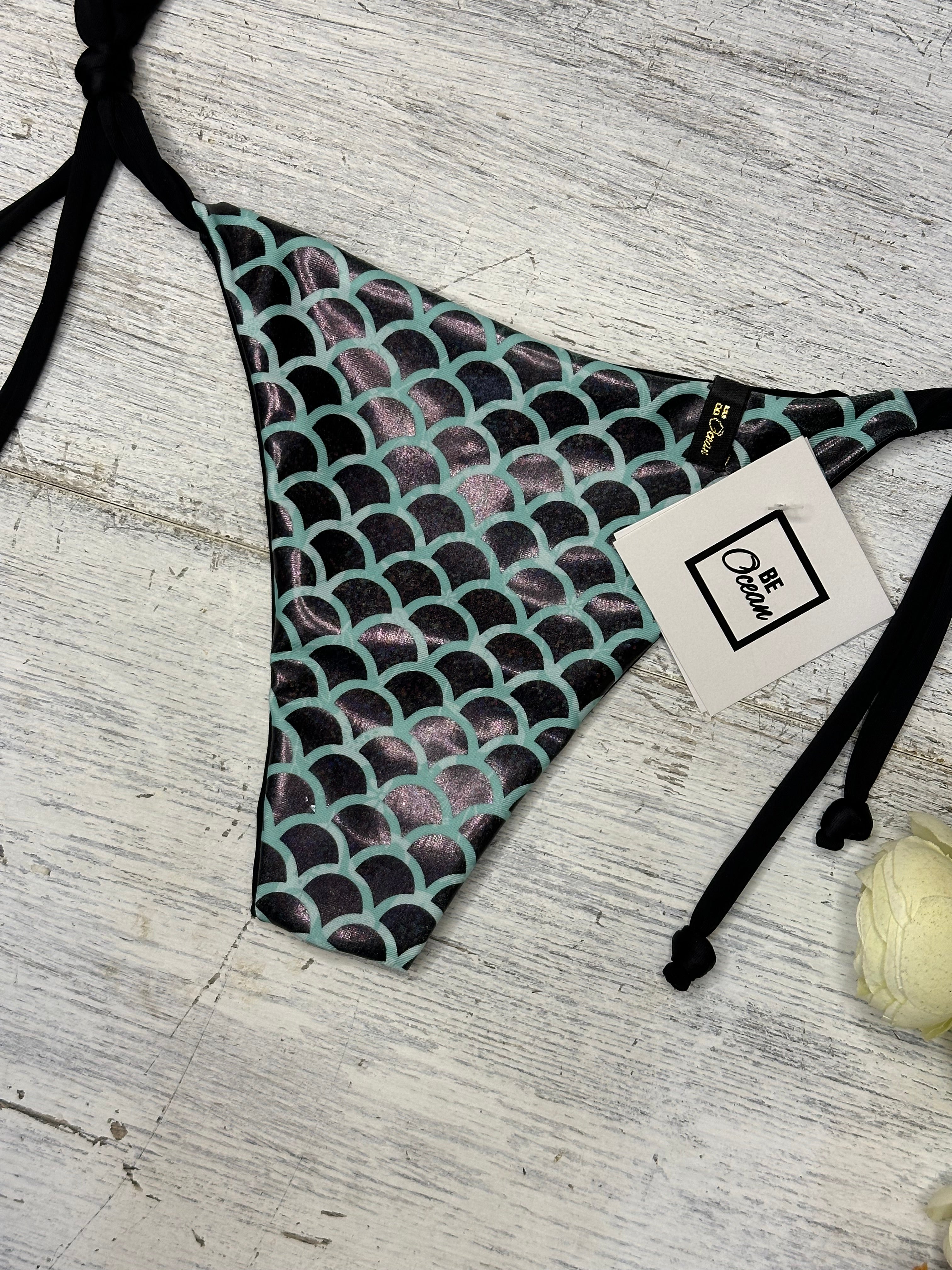 Bikini Set “Pamela” Black Mermaid