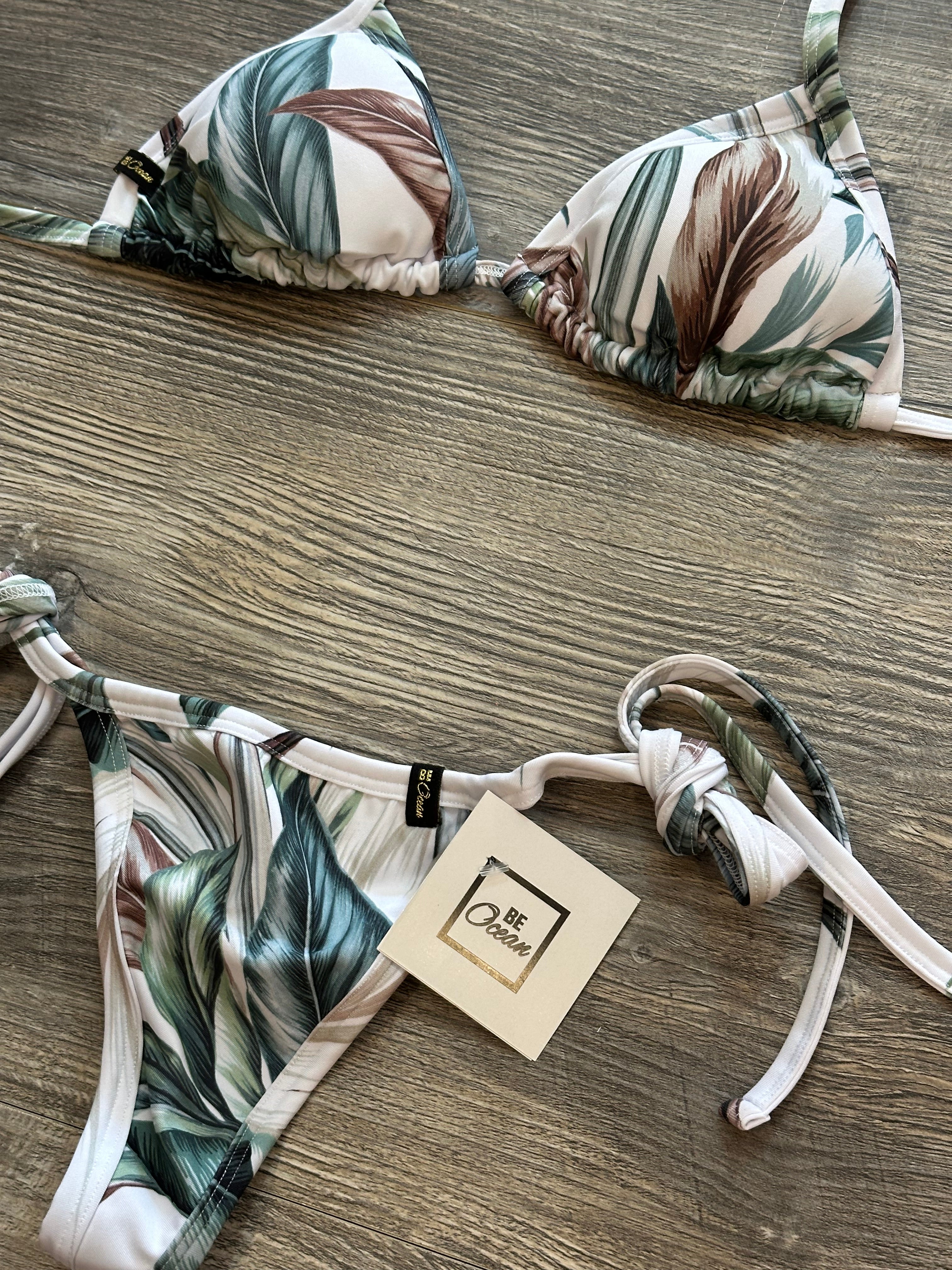 Bikini Set “Maca” Cotton jungle