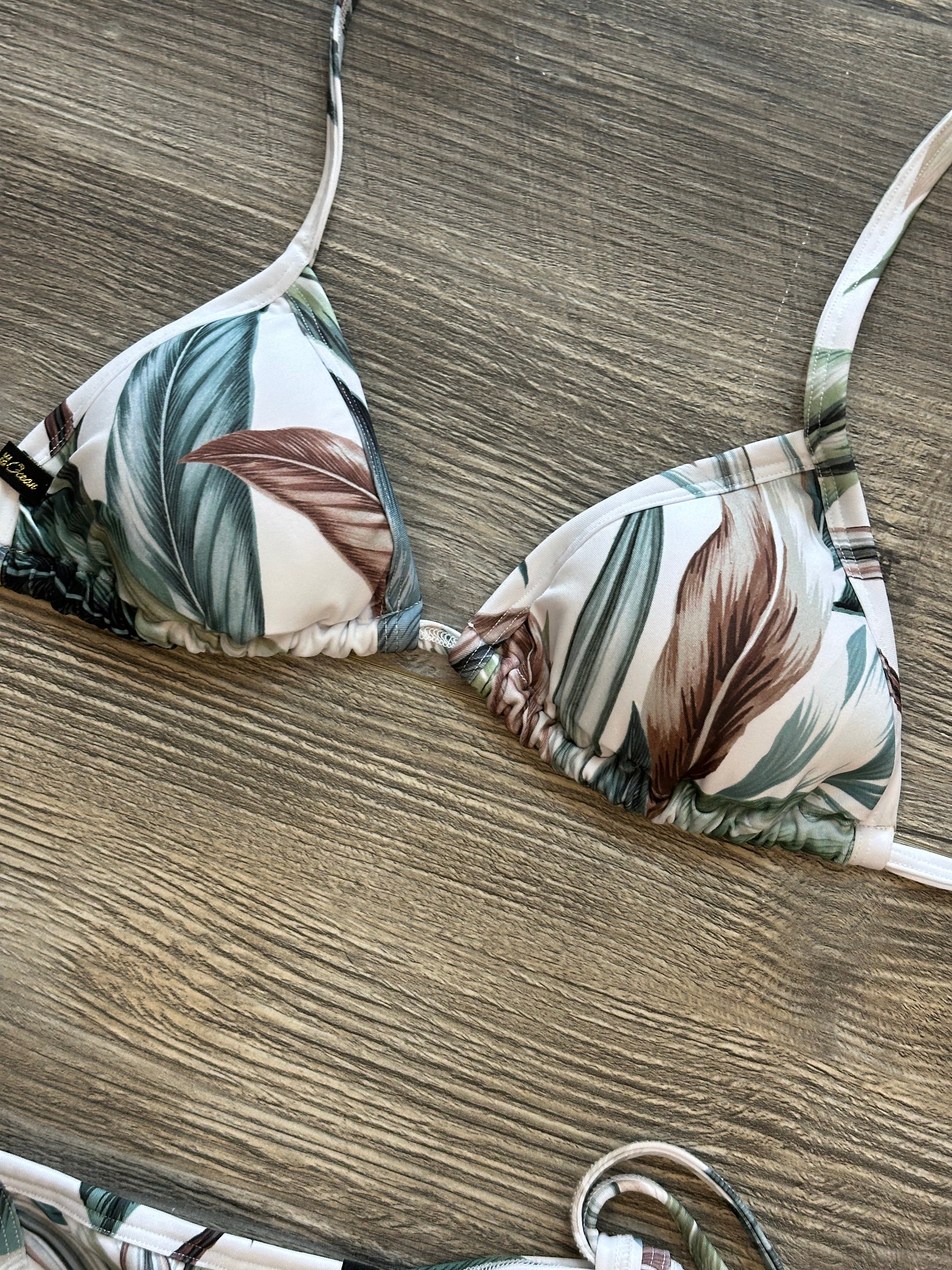 Bikini Set “Maca” Cotton jungle
