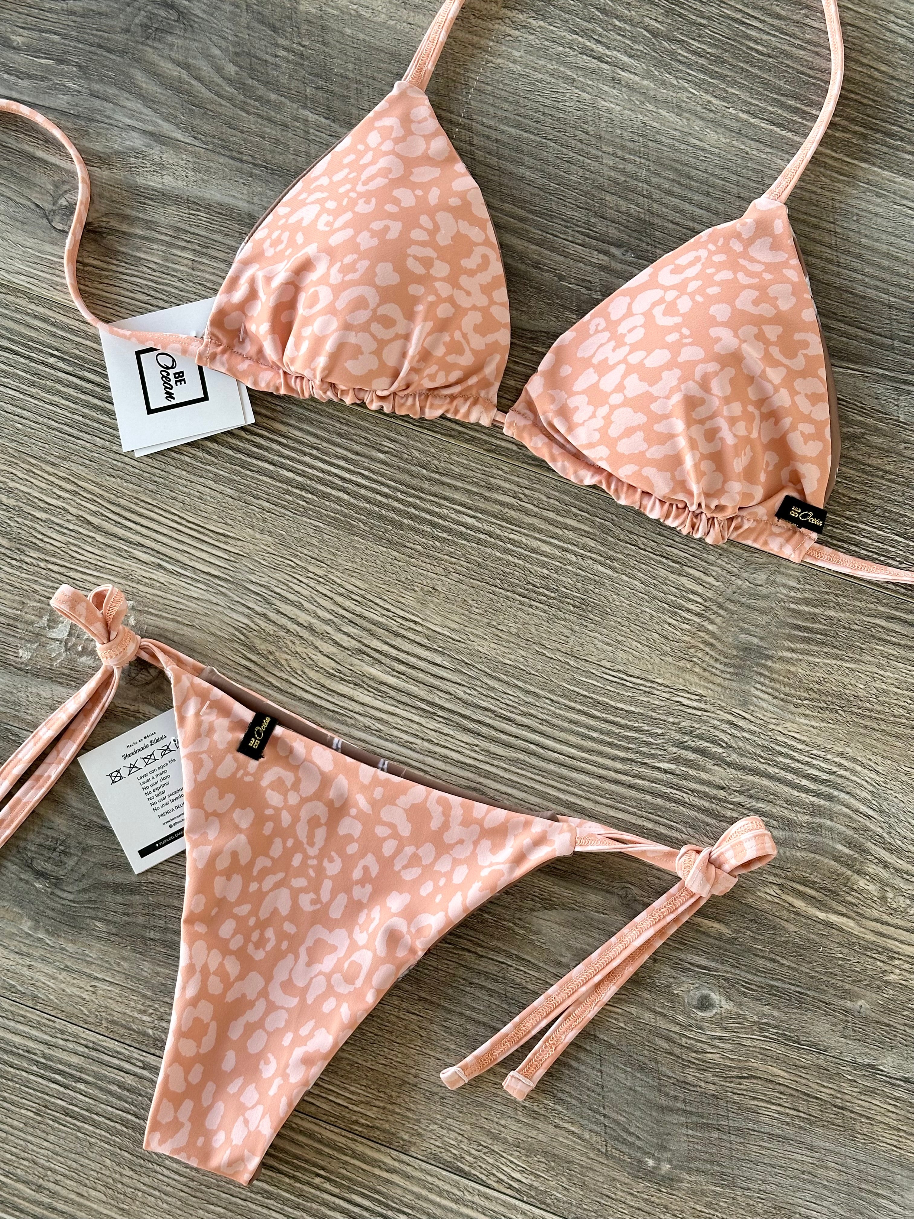 Bikini Set “Pamela” Horses (reversible)