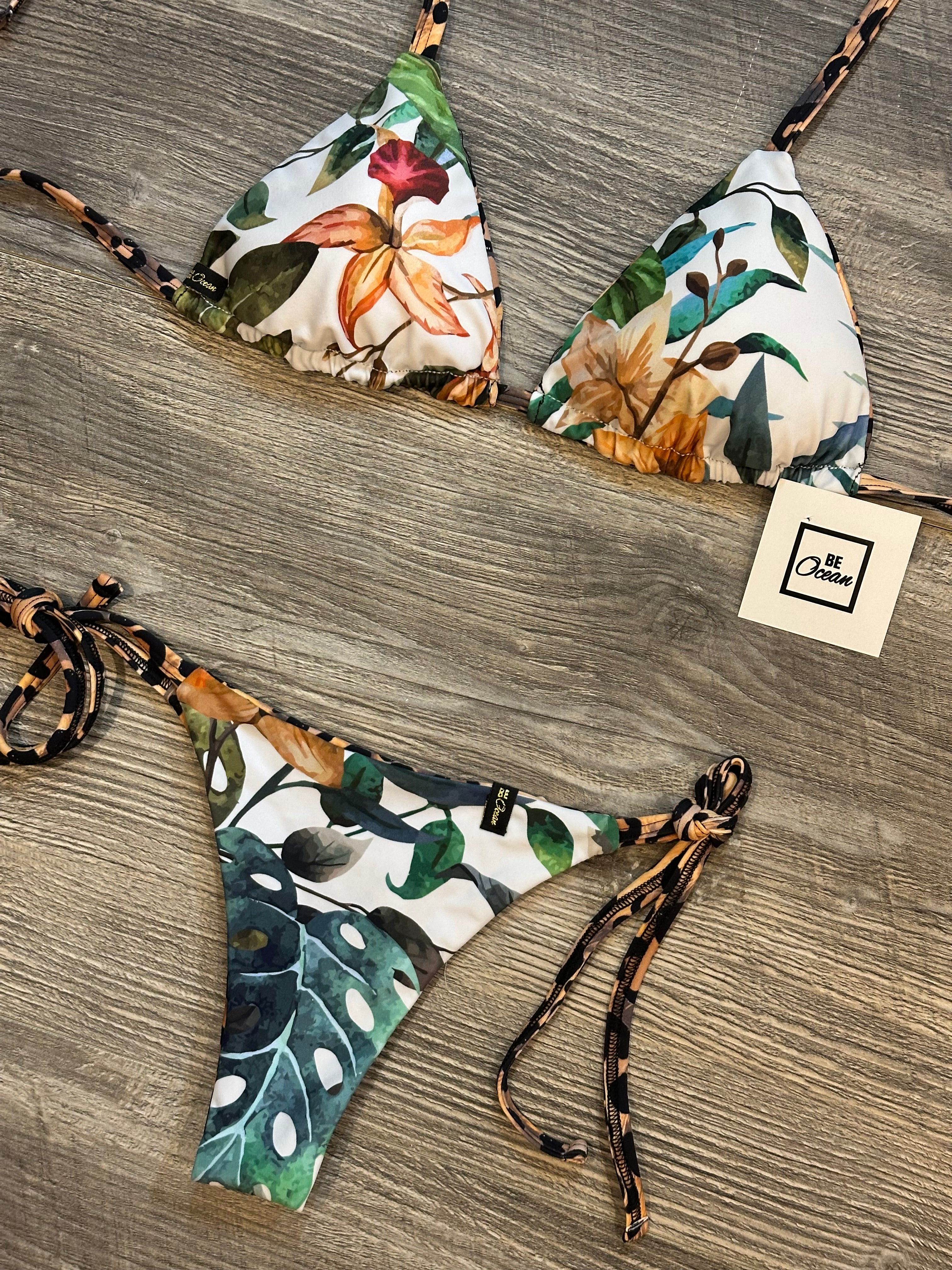 Bikini Set “Pamela” Tropical vibes