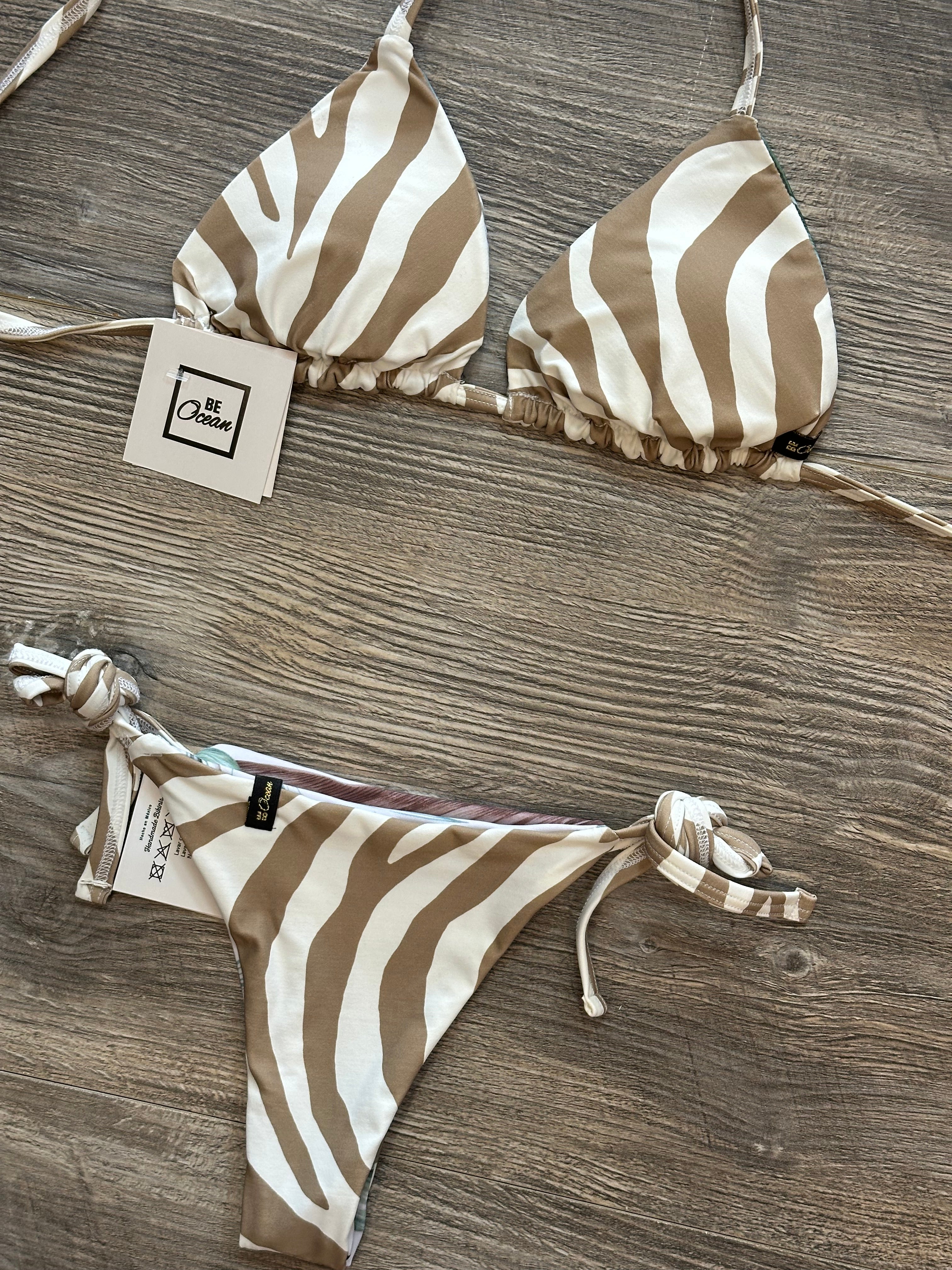 Bikini Set “Pamela” vibra Zebra