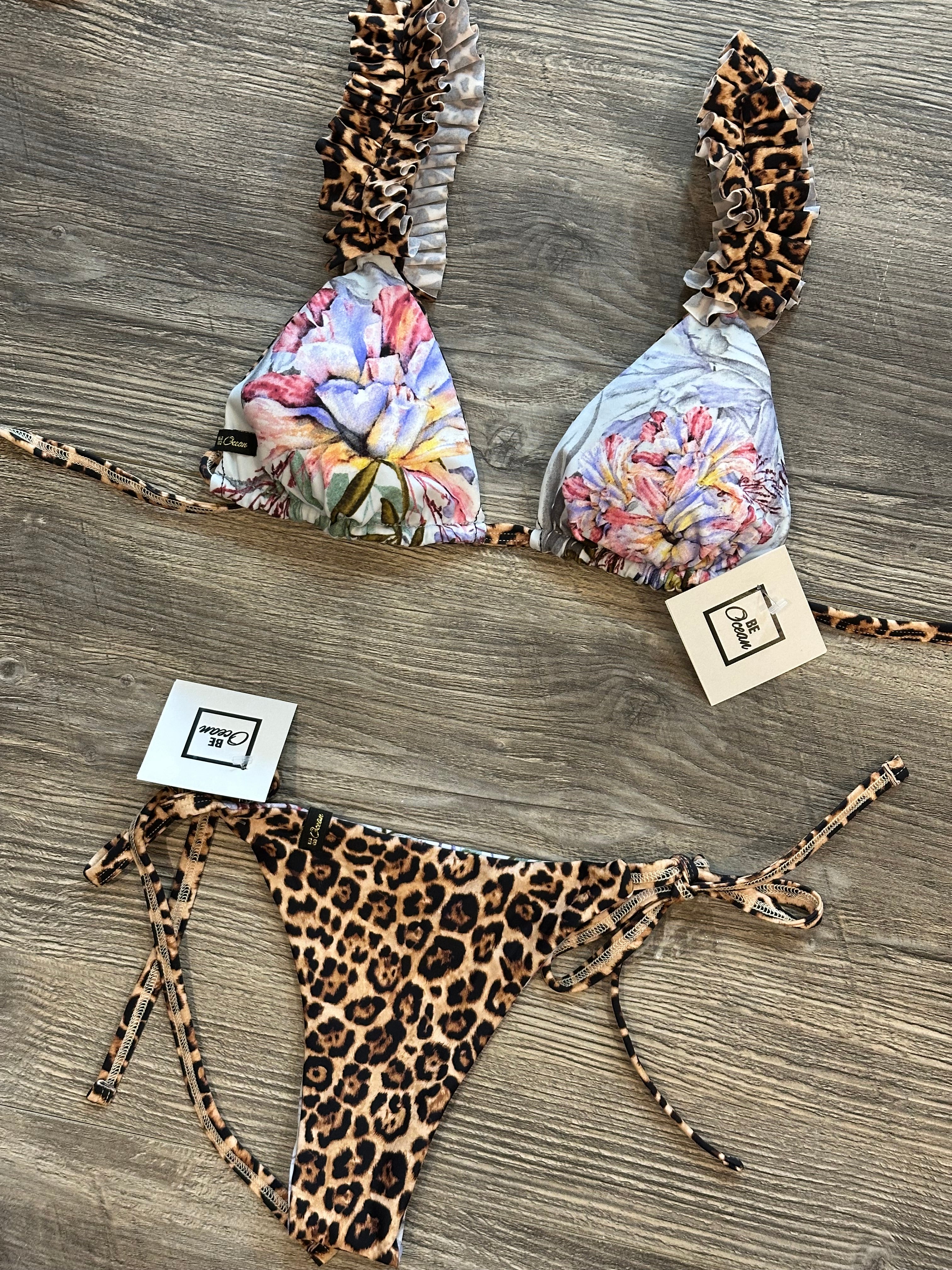Bikini Set “Mariposa” Flowers