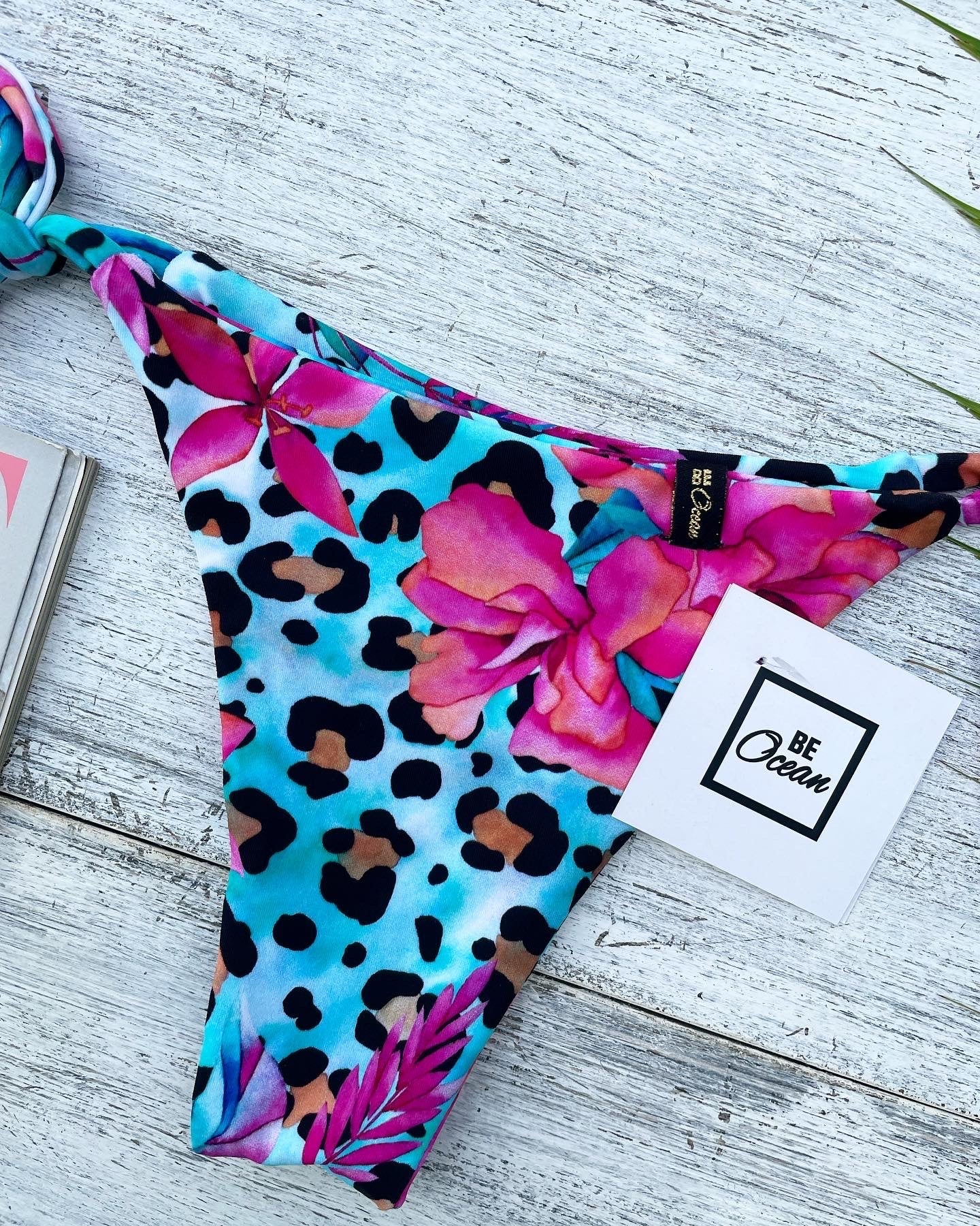 Bikini Set “Pamela” Blue Jaguar