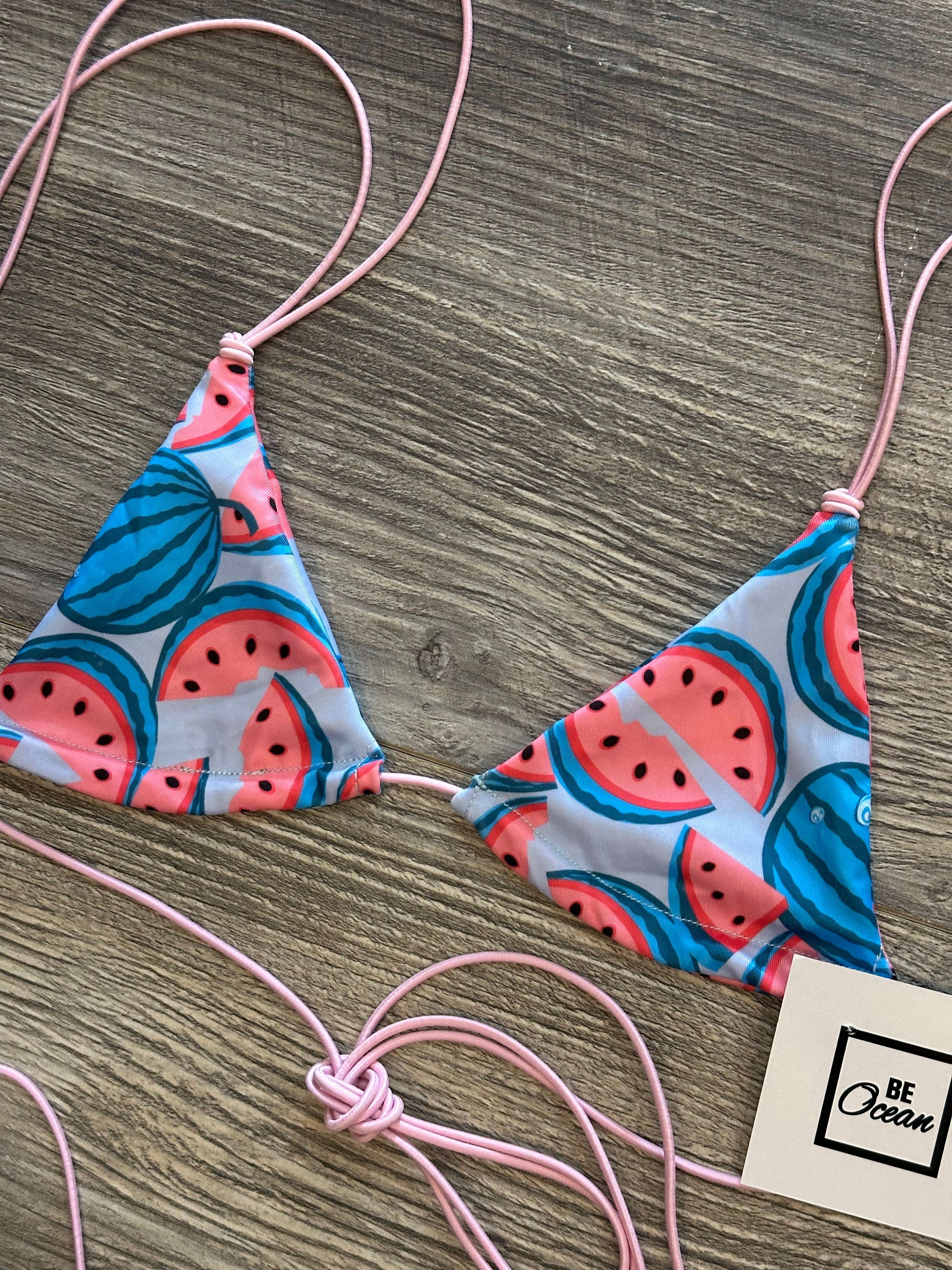 Microbikini Elástico Watermelon