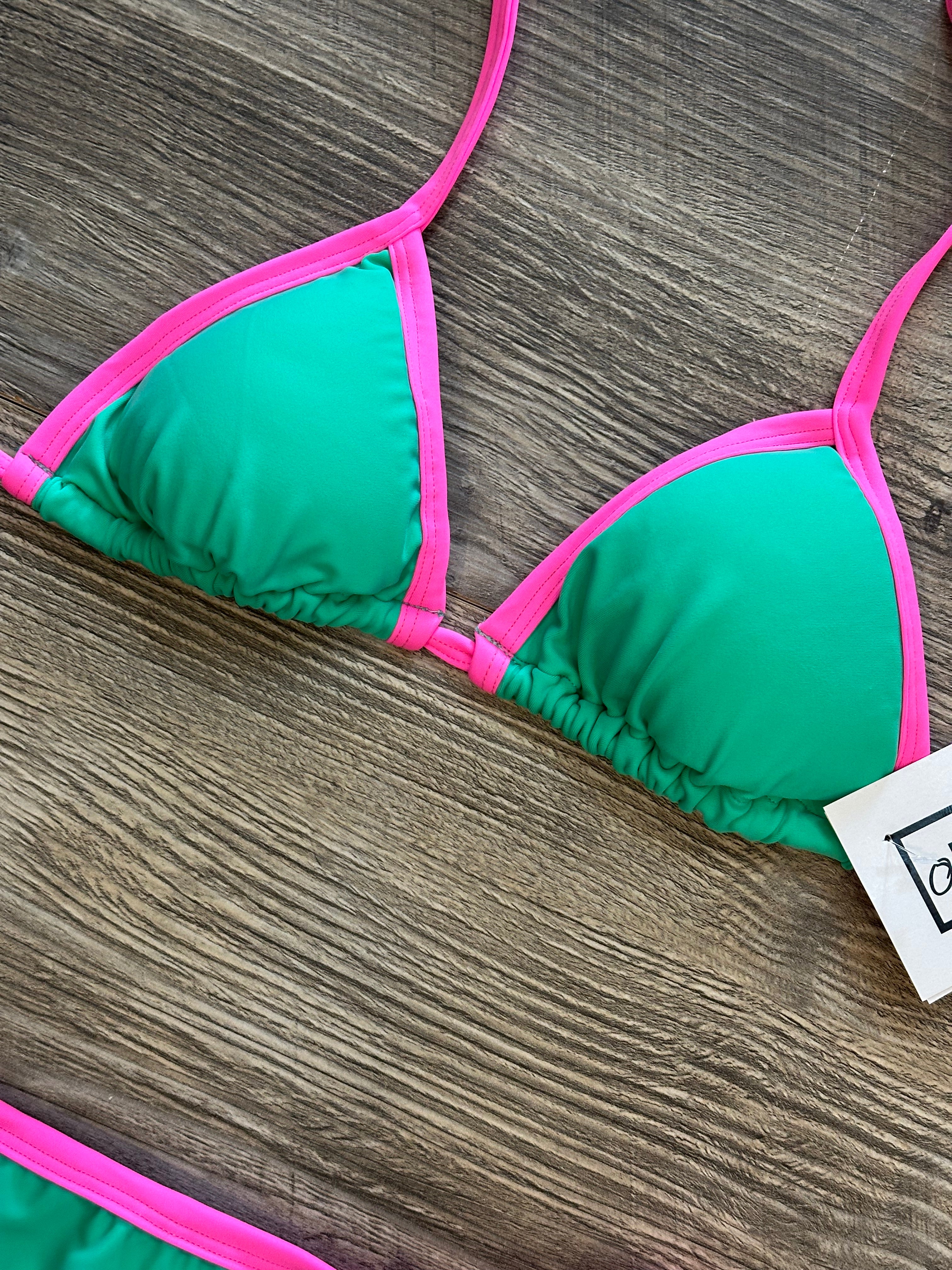 Bikini Set “Maca” Fresa y menta