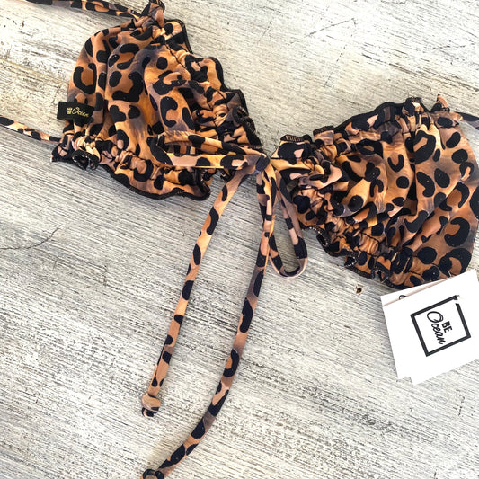 Top Mariela Smooth Leopard