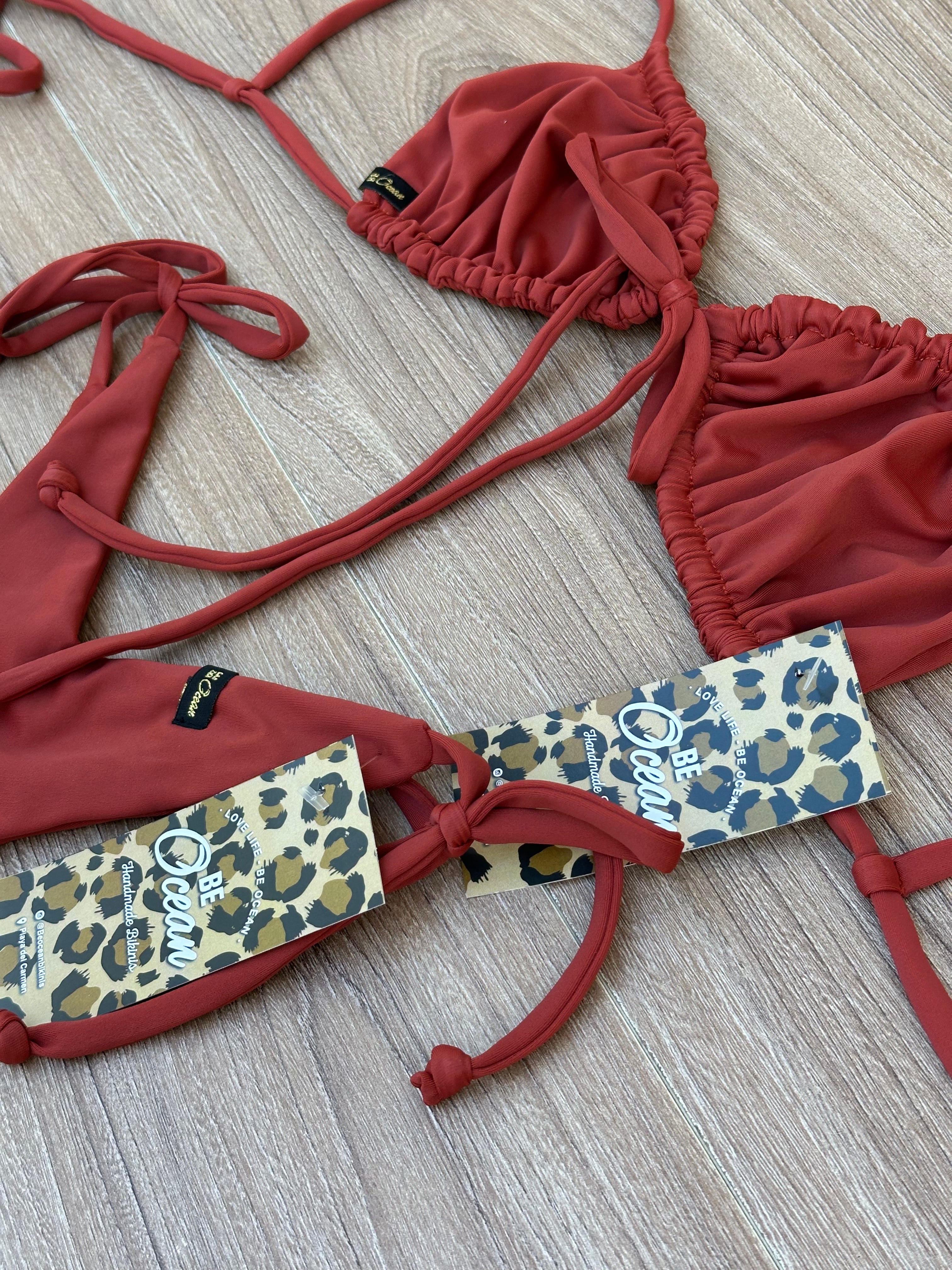 Bikini Set “Clementina” Brick