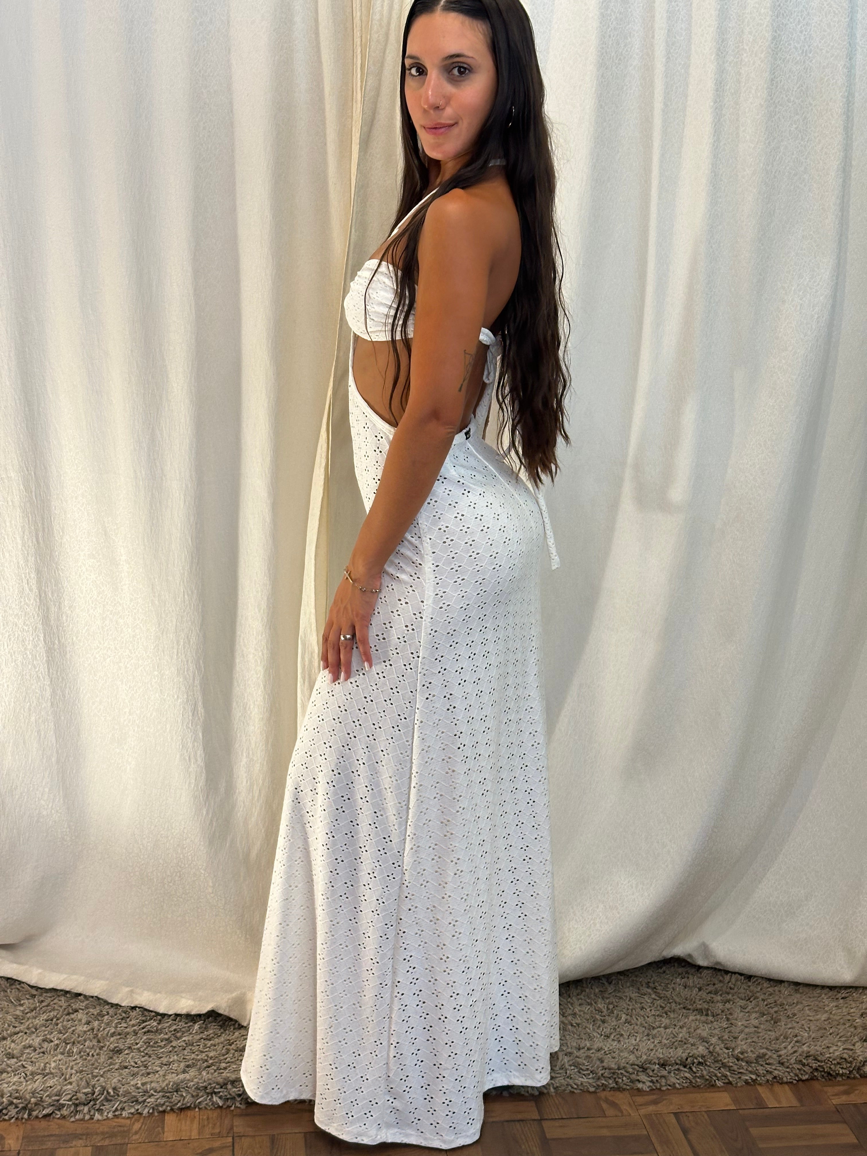 Lola Broderie Dress