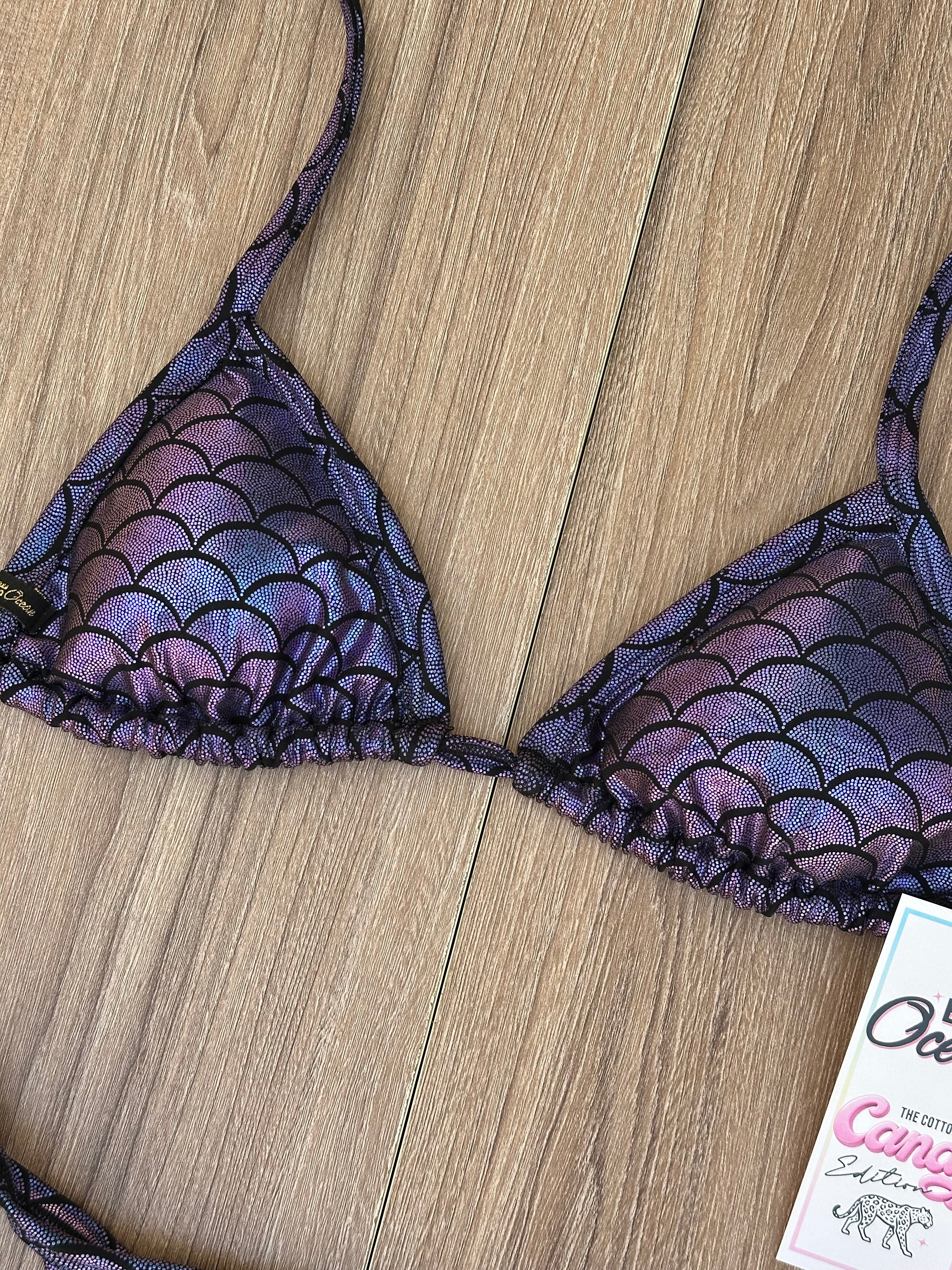 Bikini Set “Maca” violet mermaid