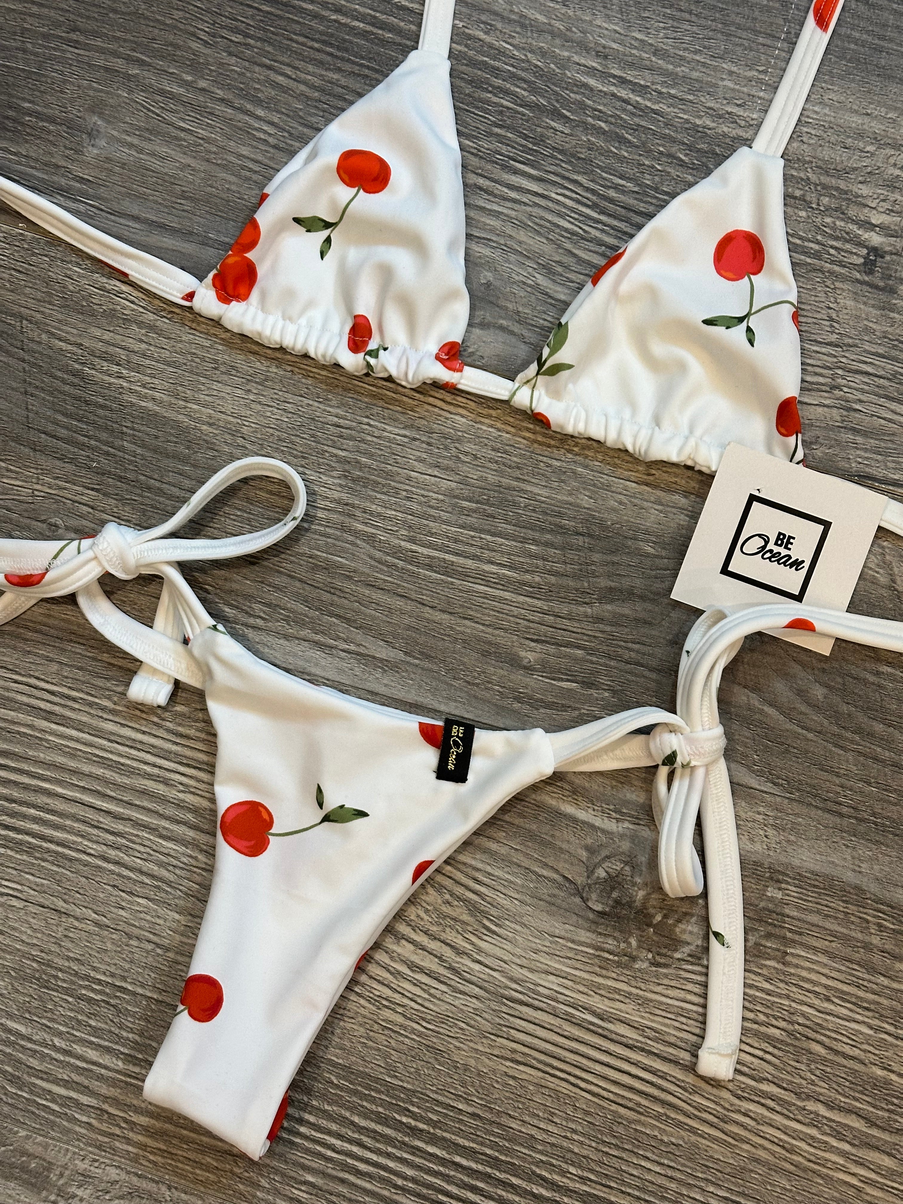Microbikini Set Cherry