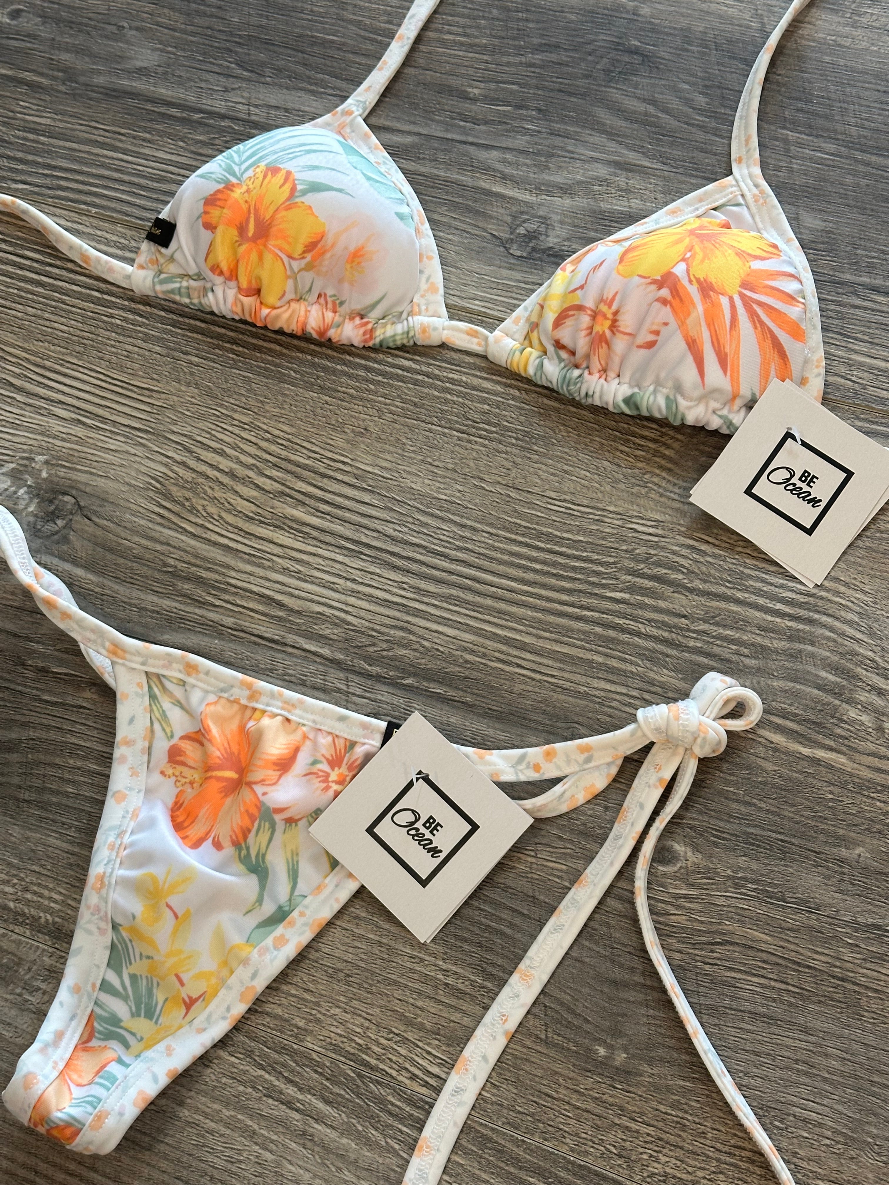 Bikini Set “Maca” White romance