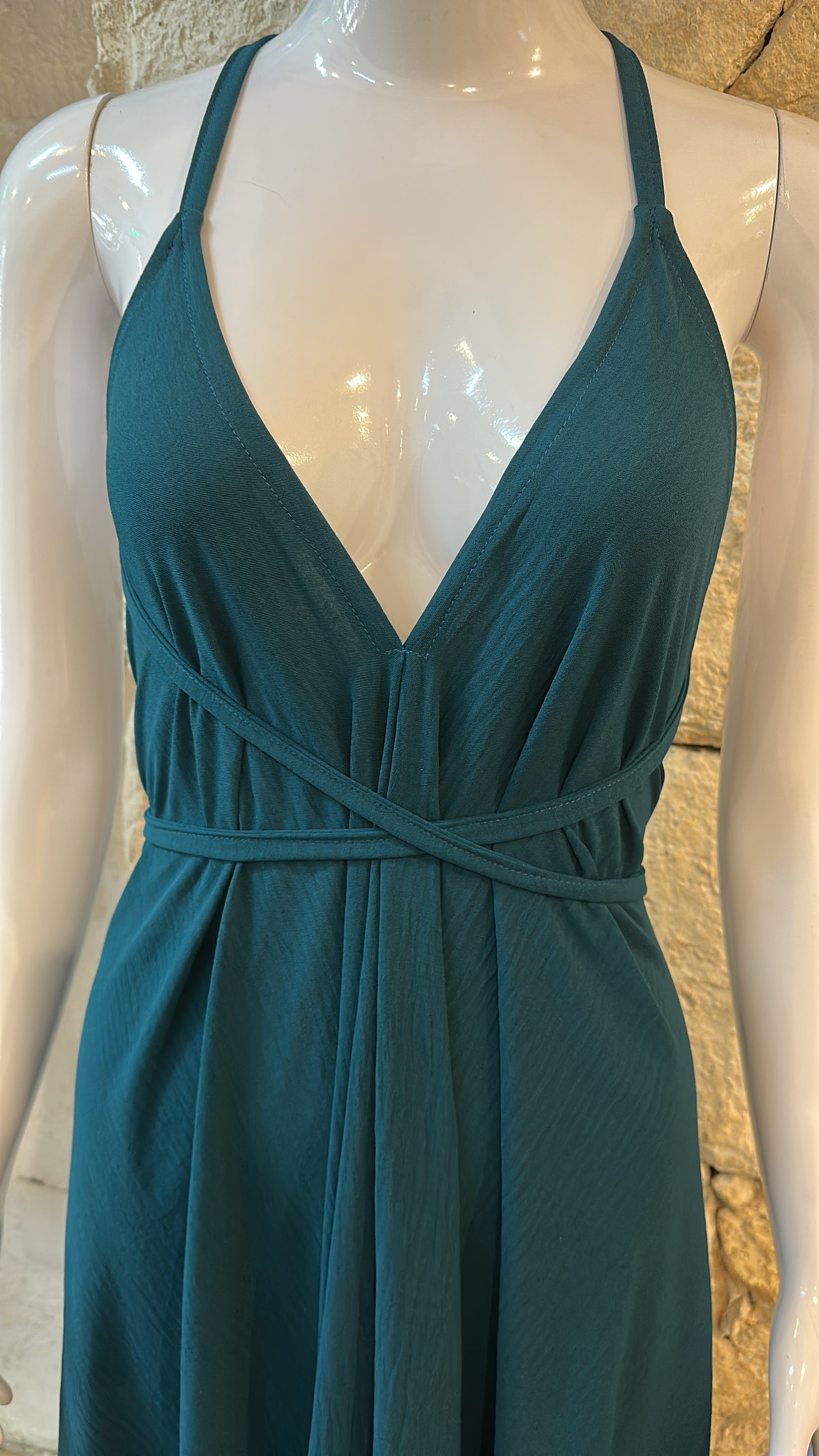 Vestido Sofía Petróleo