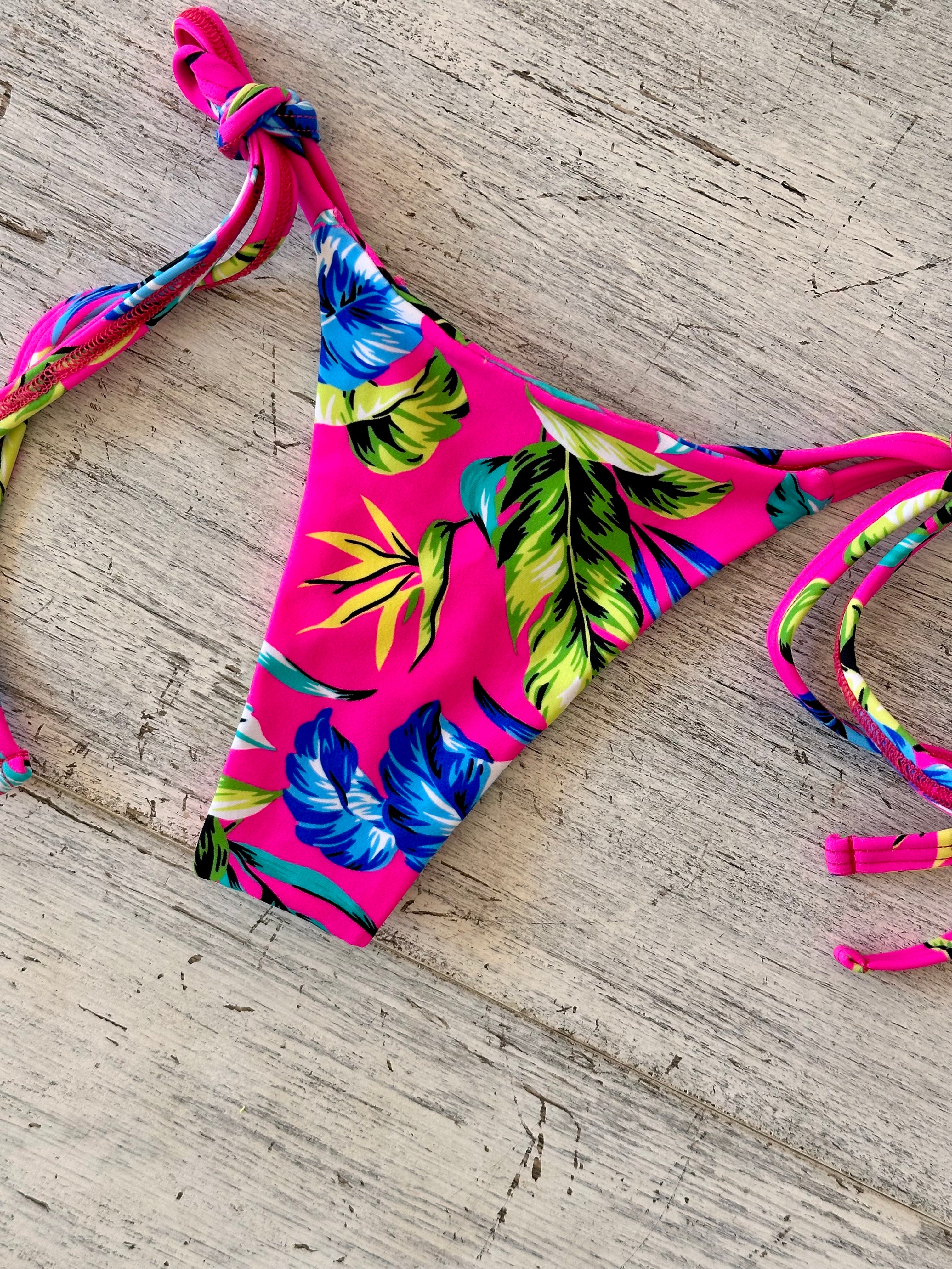 Microbikini Set Wild Pink