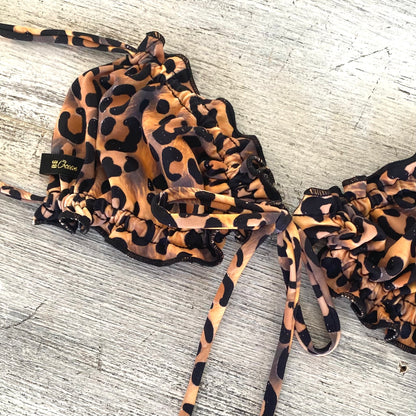 Top Mariela Smooth Leopard