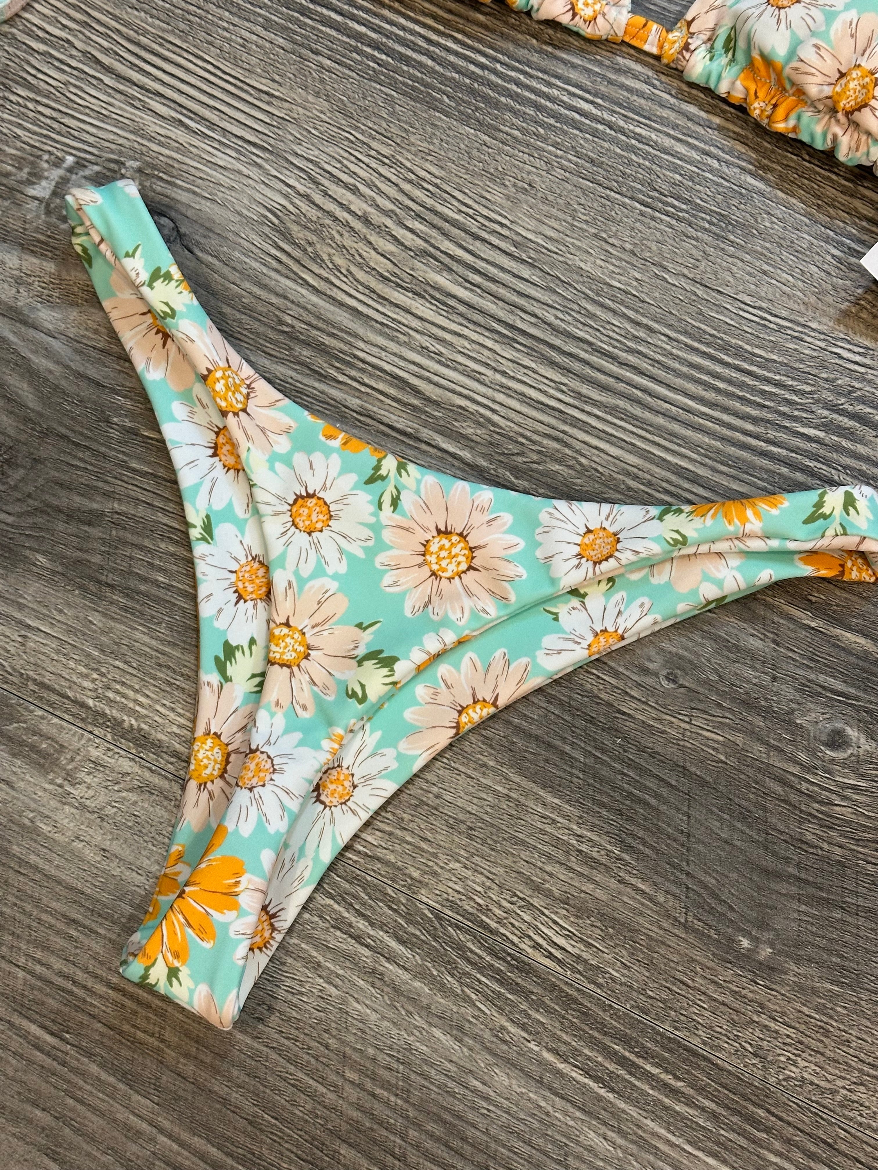 Bikini Set “Marcela” Aqua flower