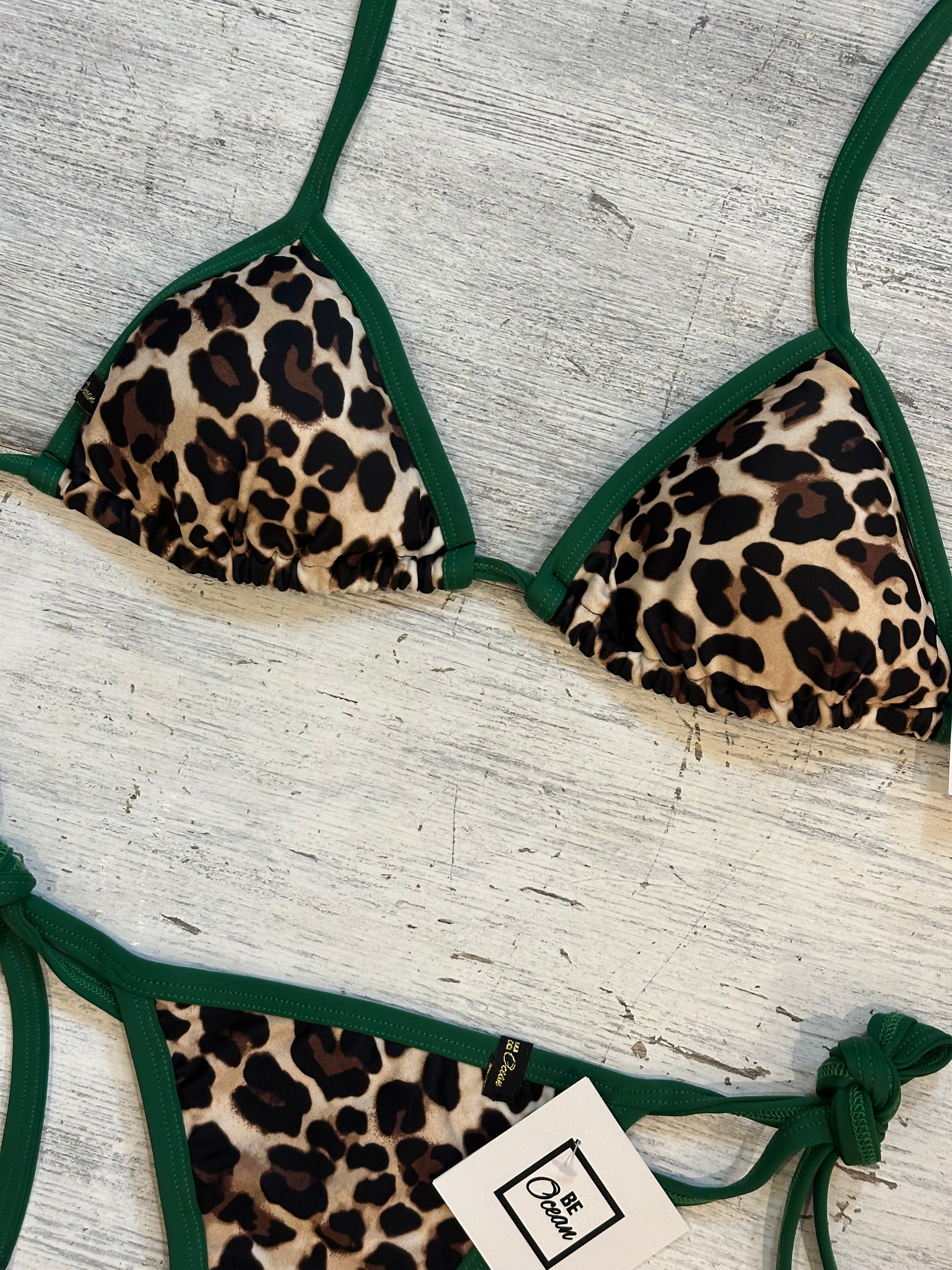 Bikini Set “Maca” Green Leo