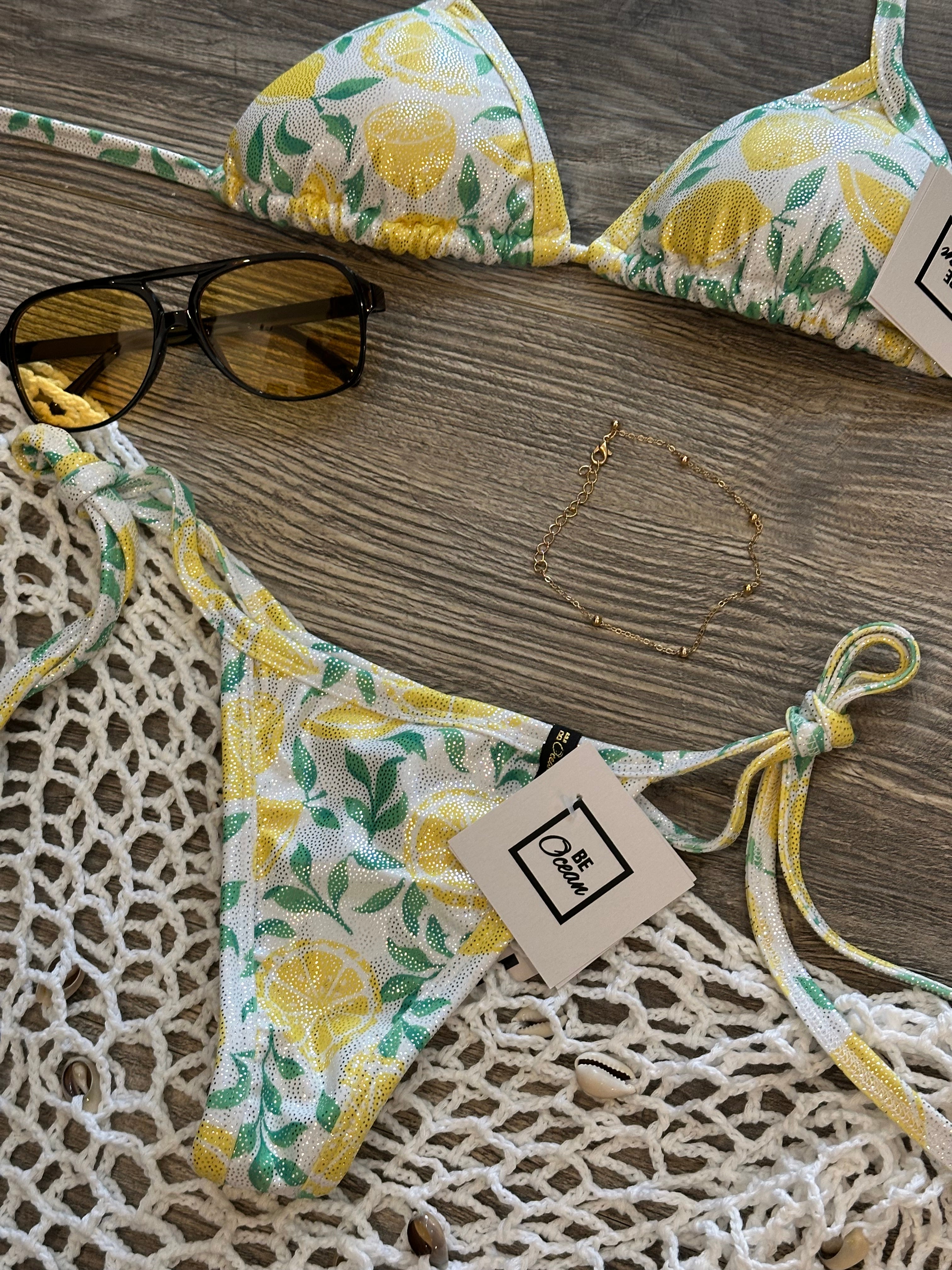 Bikini Set “Maca” Shiny Lemonade